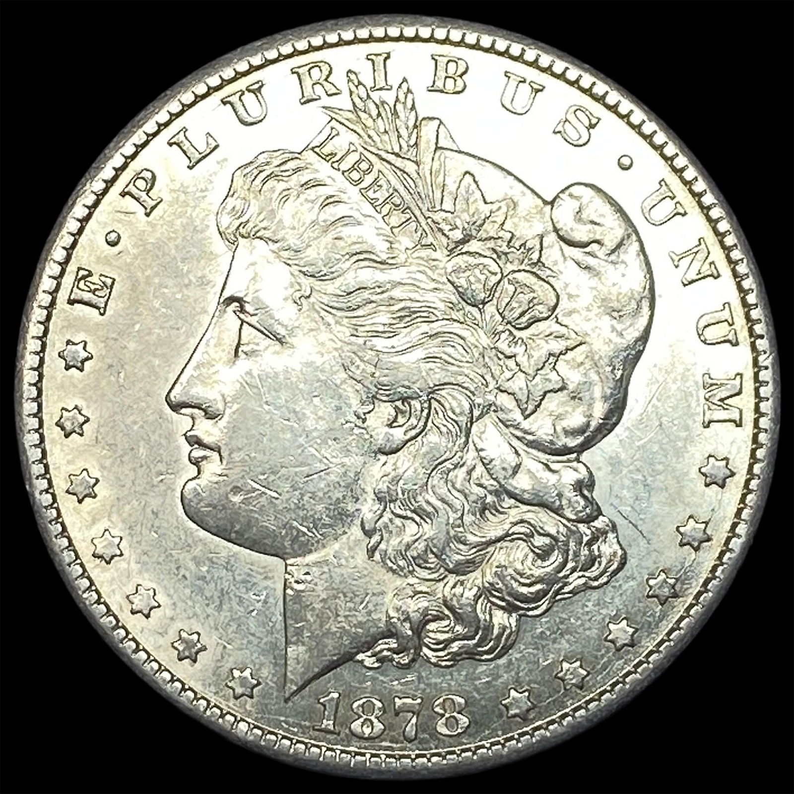 1878-S Silver Morgan Dollar CLOSELY UNCIRCULATED (1 of 2)