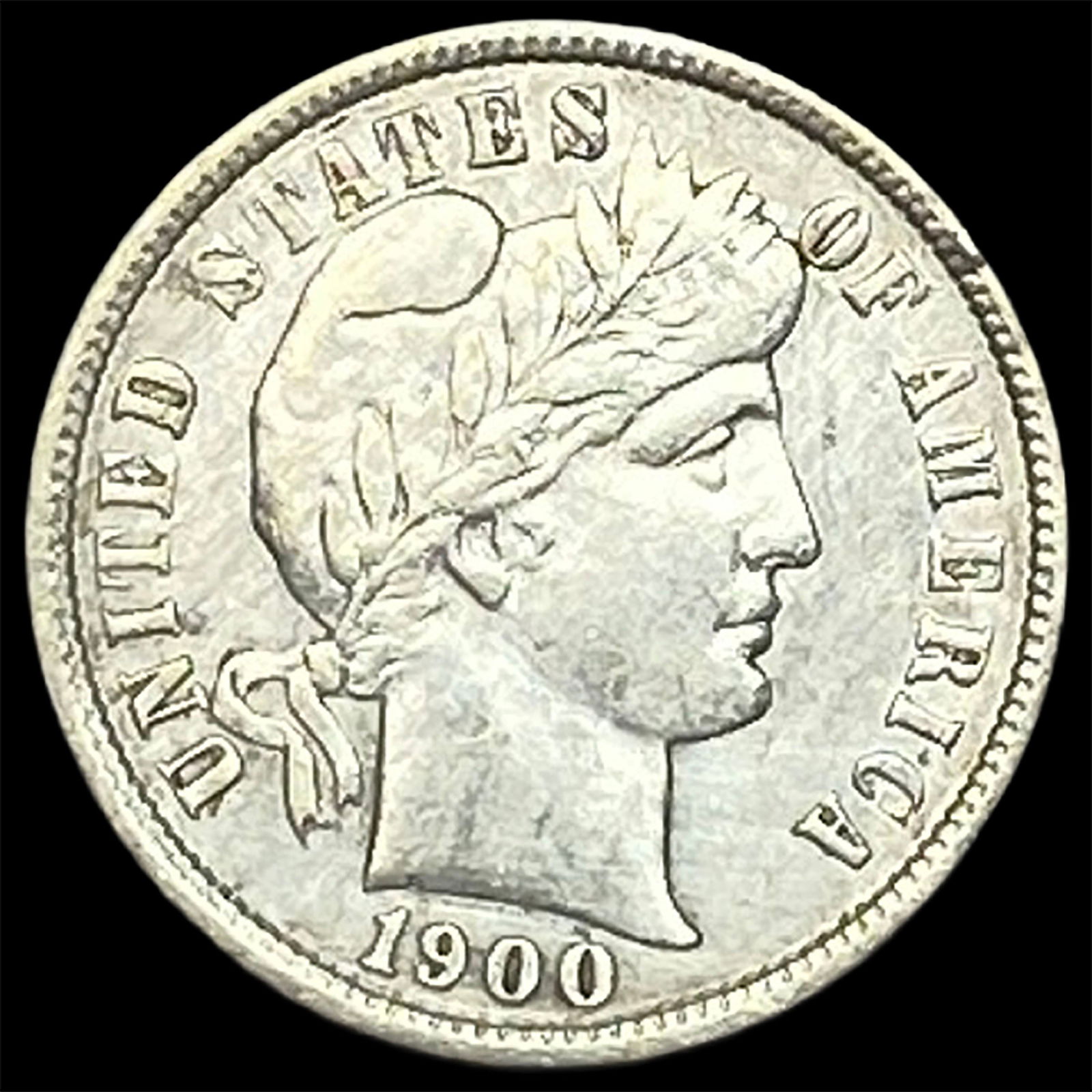 1900 Barber Dime CLOSELY UNCIRCULATED (1 of 2)