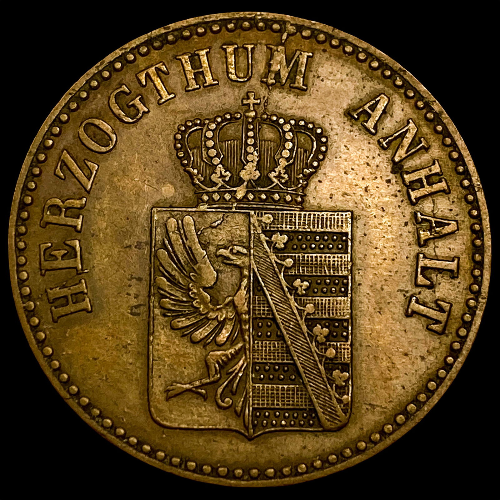 1864 German States 3 Pfennig UNCIRCULATED (1 of 2)