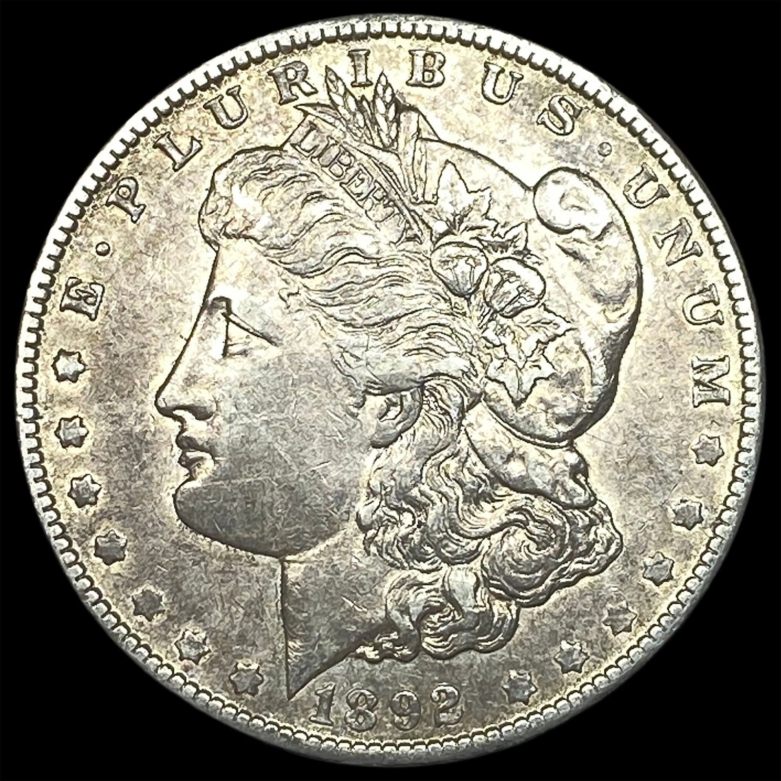 1892-O Silver Morgan Dollar NEARLY UNCIRCULATED: 1892-O Silver Morgan Dollar NEARLY UNCIRCULATED