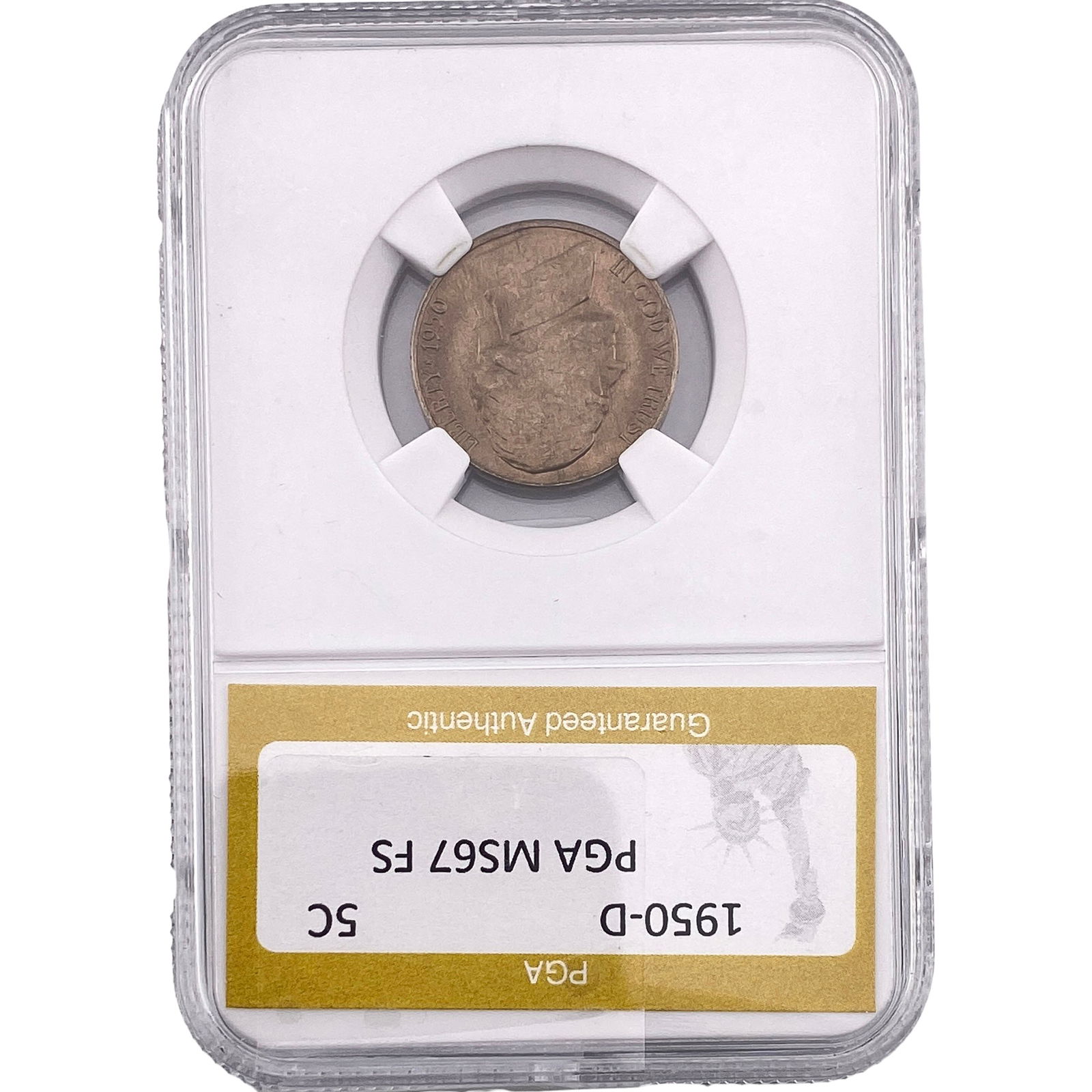 1950-D Jefferson Nickel PGA MS67 FS (1 of 2)