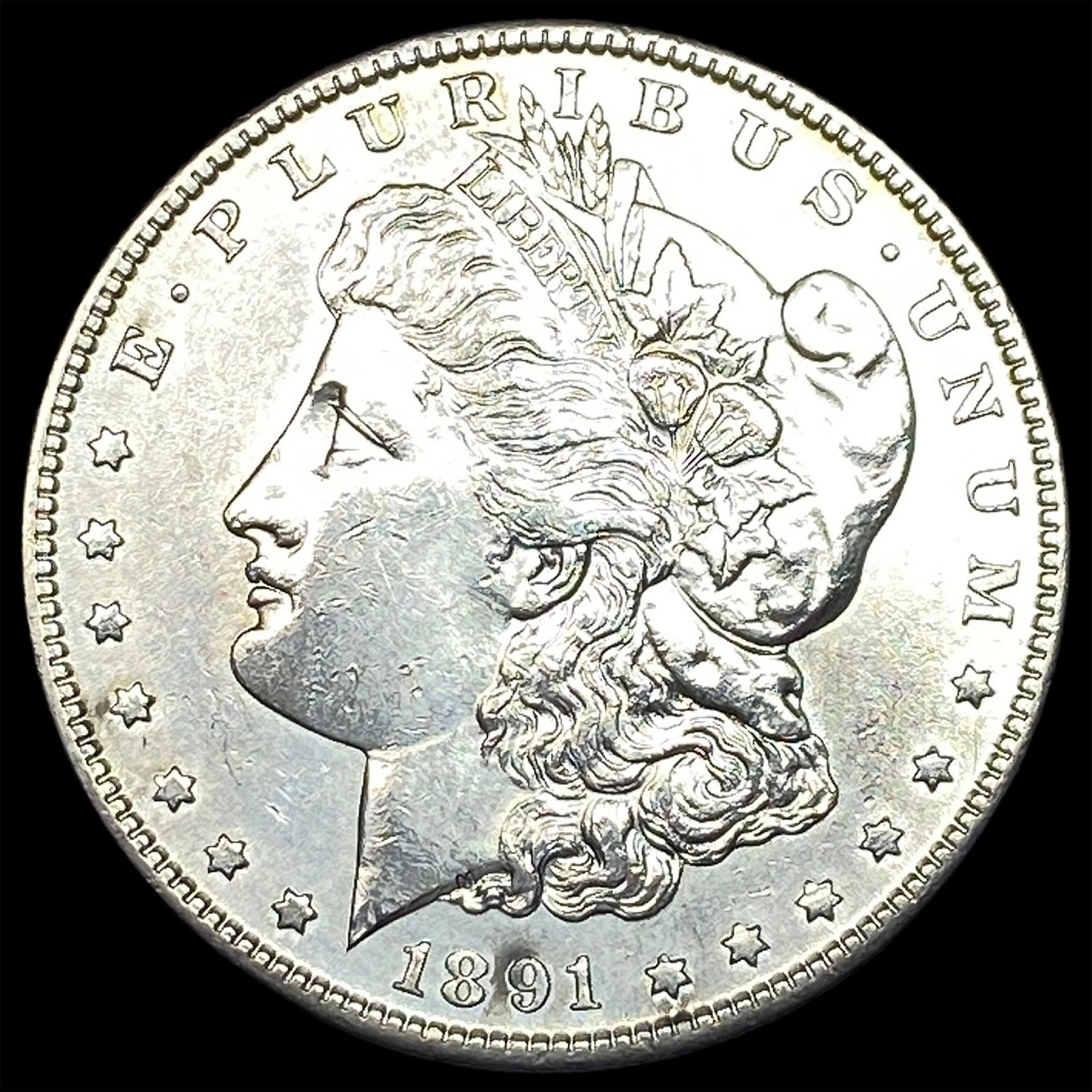 1891-S Silver Morgan Dollar UNCIRCULATED: 1891-S Silver Morgan Dollar UNCIRCULATED