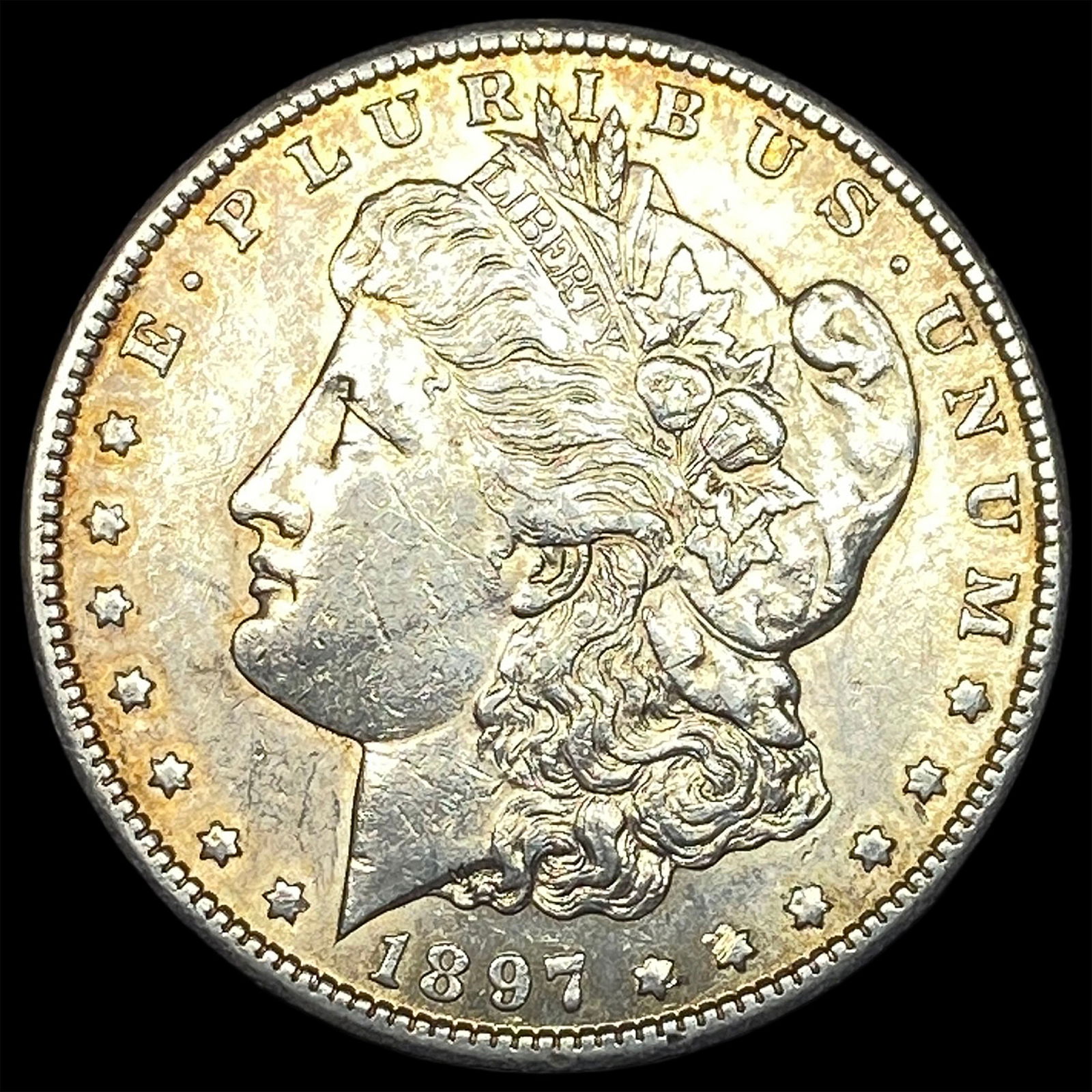 1897-S Silver Morgan Dollar CLOSELY UNCIRCULATED: 1897-S Silver Morgan Dollar CLOSELY UNCIRCULATED