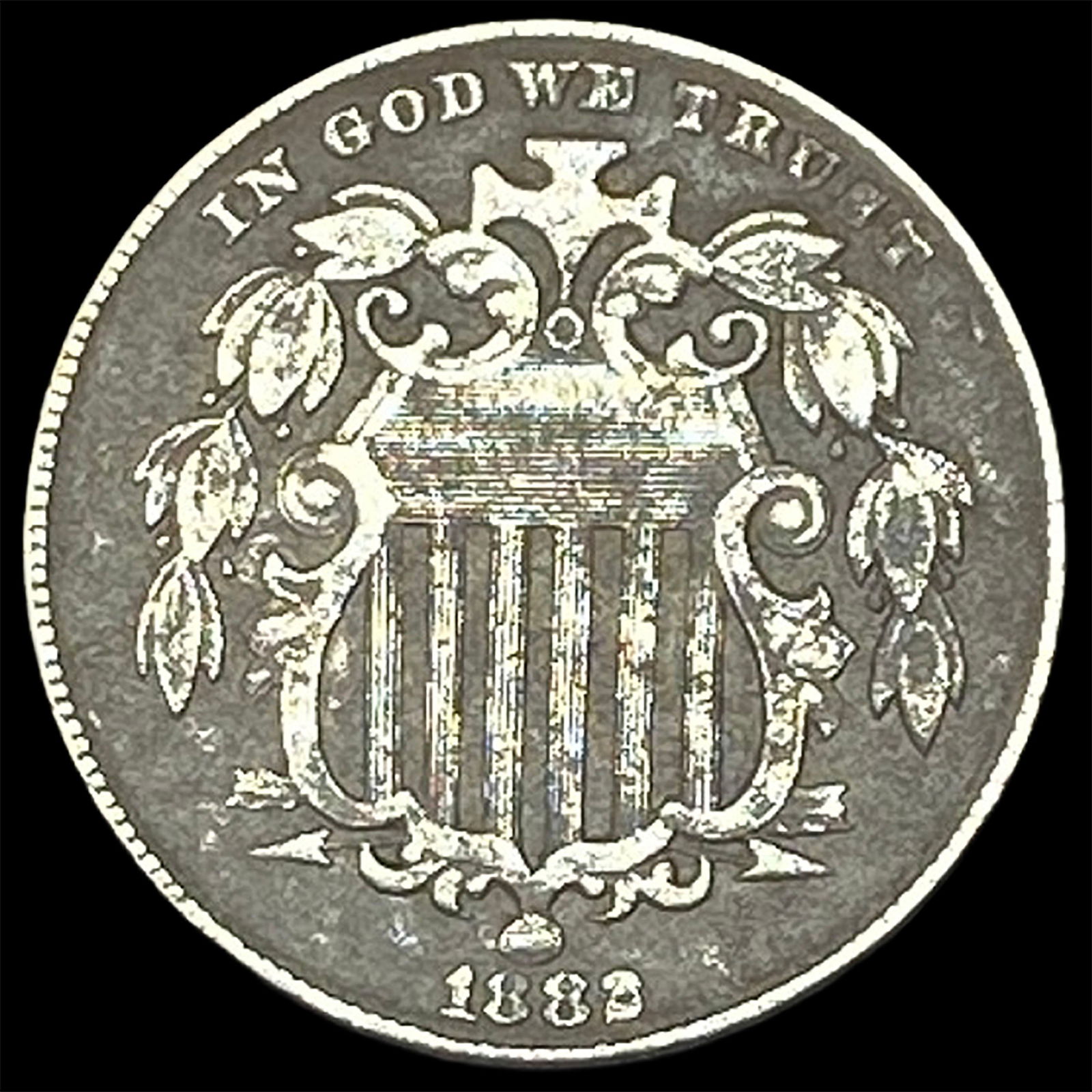 1883 Shield Nickel HIGH GRADE: 1883 Shield Nickel HIGH GRADE