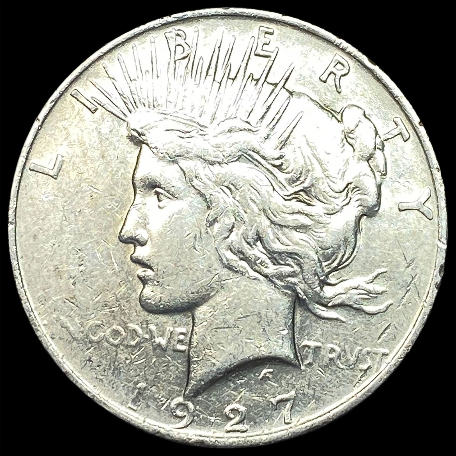 1927 Silver Peace Dollar HIGH GRADE (1 of 2)