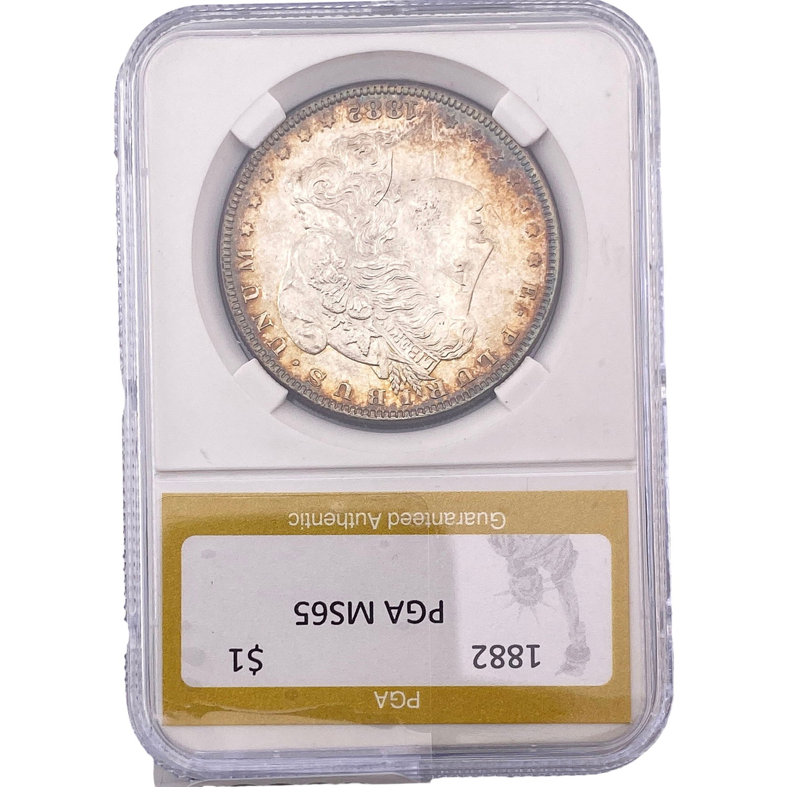 1882 Morgan Silver Dollar PGA MS65 (1 of 2)