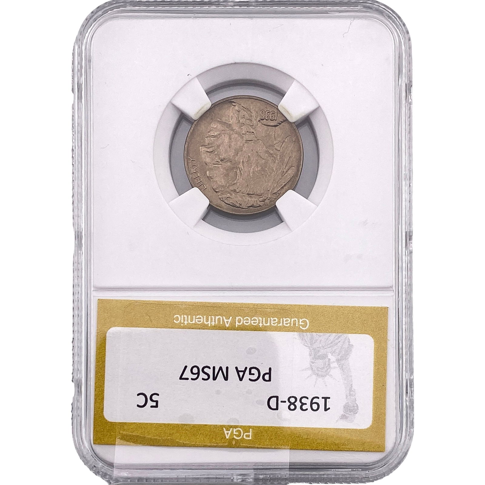 1938-D Buffalo Nickel PGA MS67 (1 of 2)