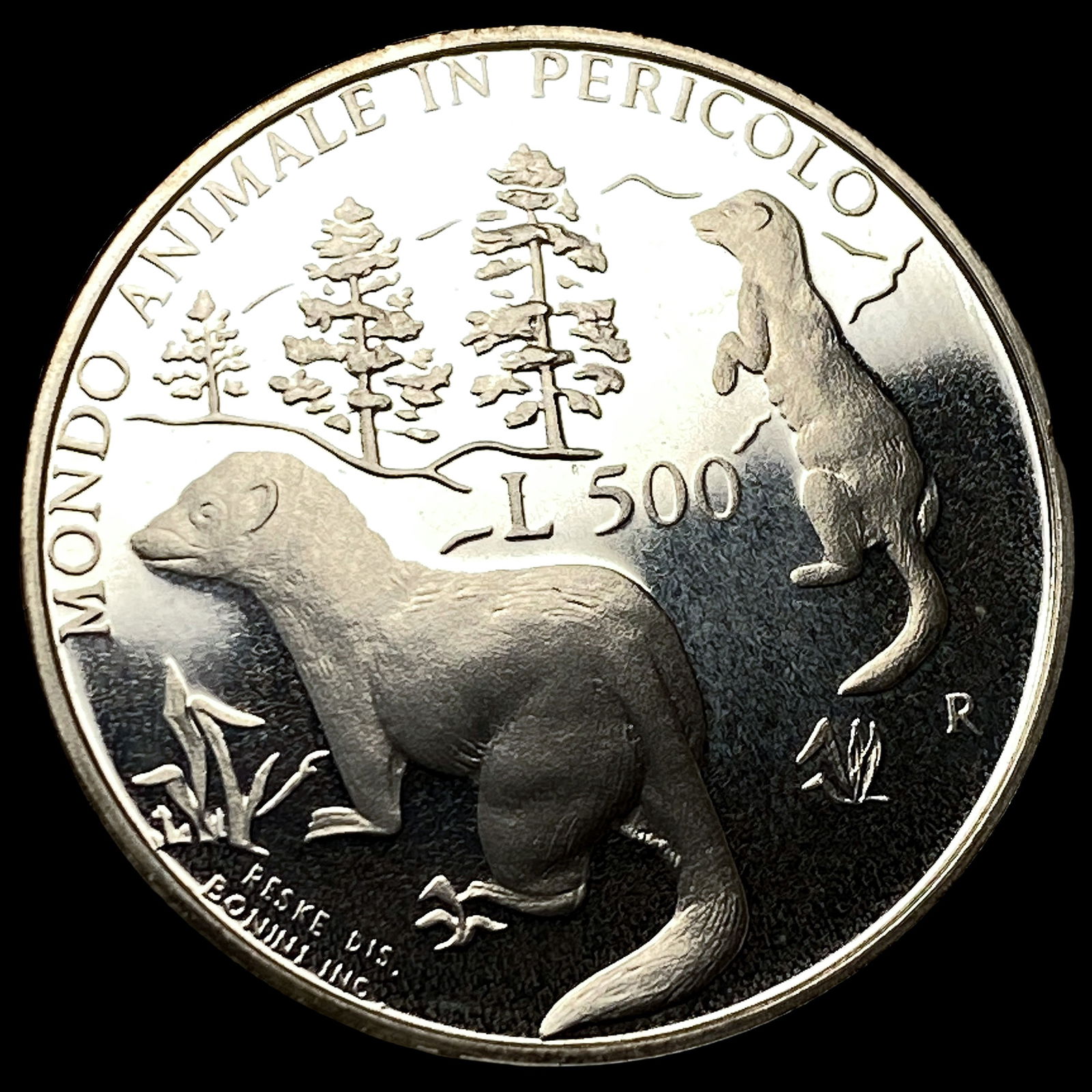 1993 San Marino Silver 500 Lire UNCIRCULATED (1 of 2)