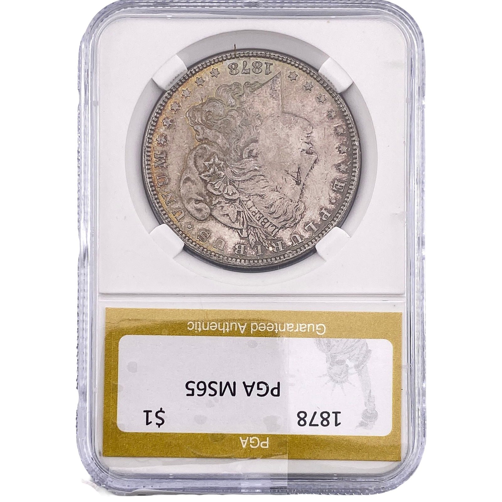 1878 Morgan Silver Dollar PGA MS65 (1 of 2)