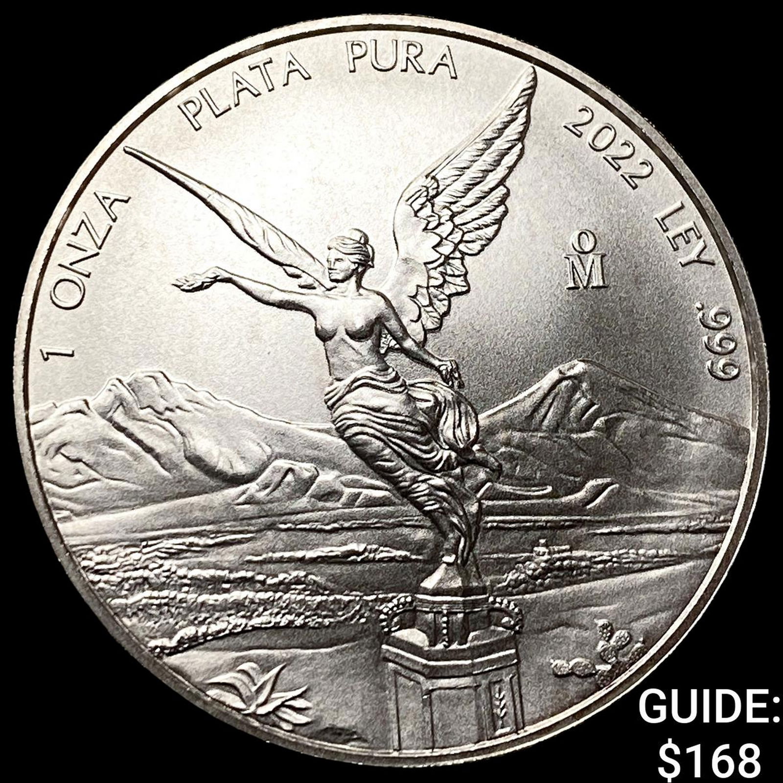 2022 Silver Un Onza Libertad GEM BU: 2022 Silver Un Onza Libertad GEM BU