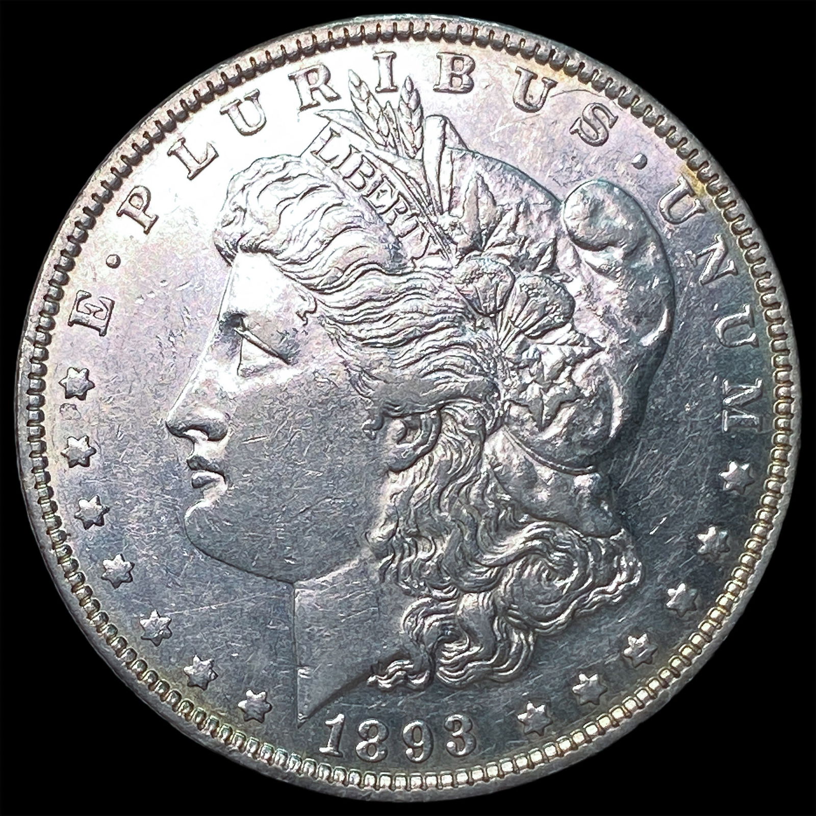 1893 Silver Morgan Dollar CLOSELY UNCIRCULATED: 1893 Silver Morgan Dollar CLOSELY UNCIRCULATED