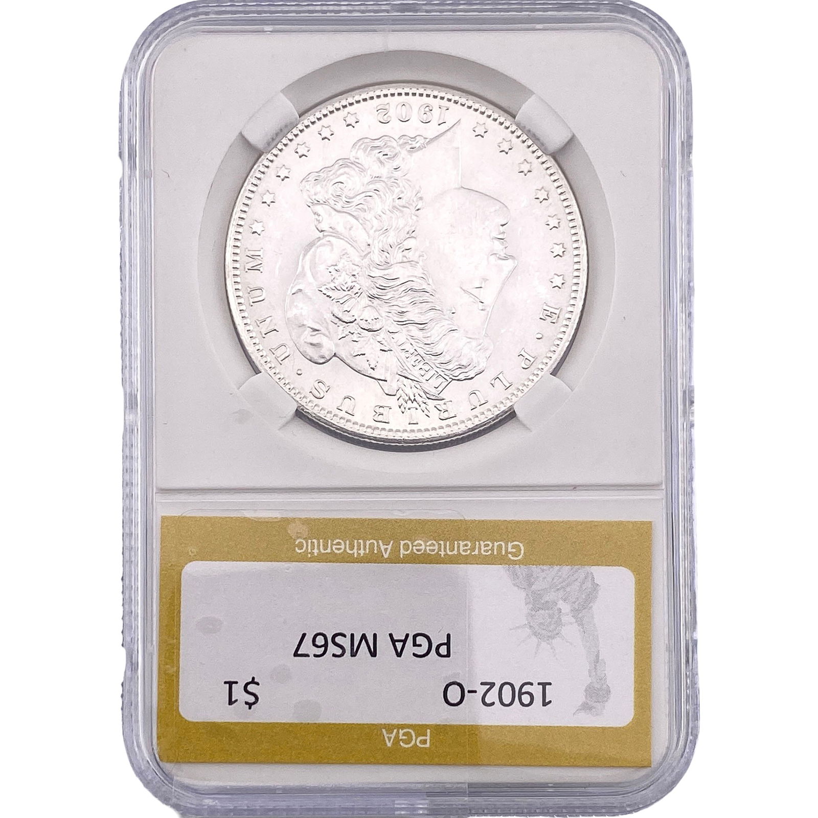 1902-O Morgan Silver Dollar PGA MS67 (1 of 2)