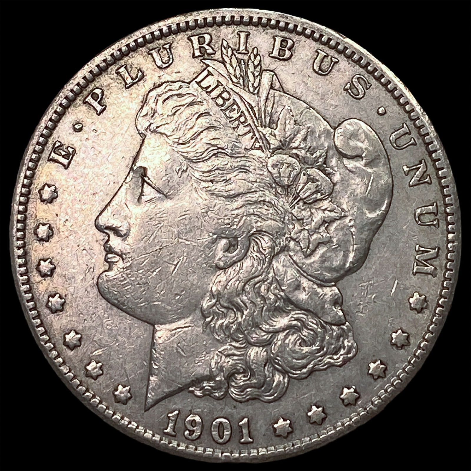 1901-S Silver Morgan Dollar HIGH GRADE: 1901-S Silver Morgan Dollar HIGH GRADE