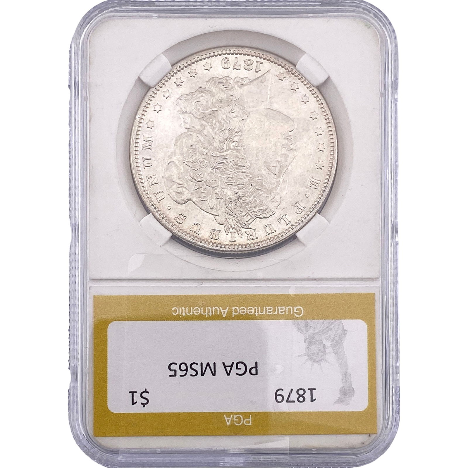 1879 Morgan Silver Dollar PGA MS65 (1 of 2)