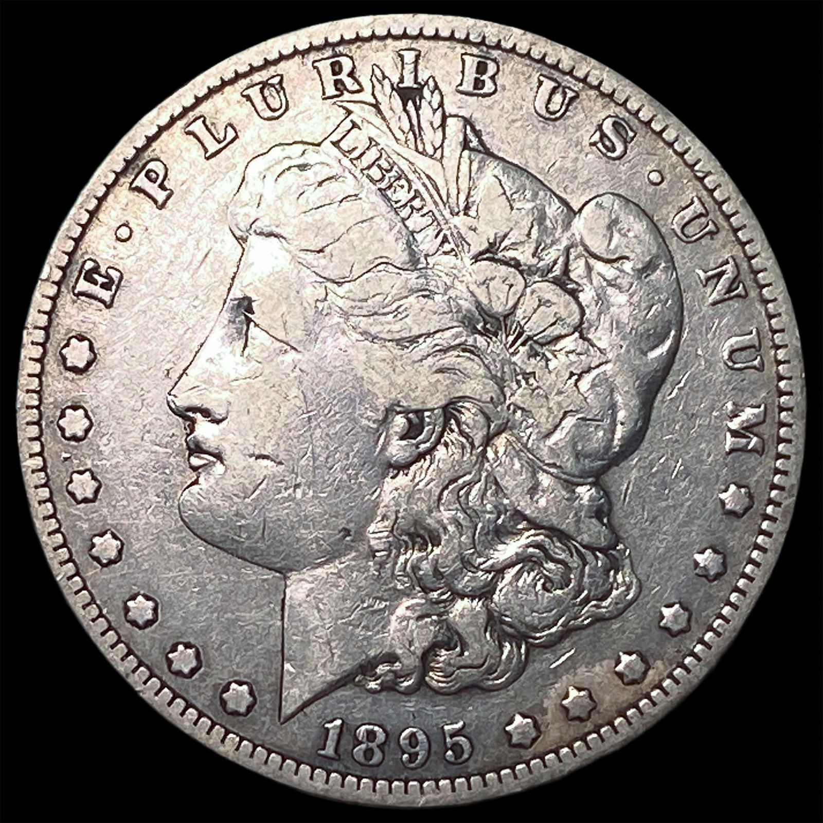 1895-O Silver Morgan Dollar LIGHTLY CIRCULATED: 1895-O Silver Morgan Dollar LIGHTLY CIRCULATED