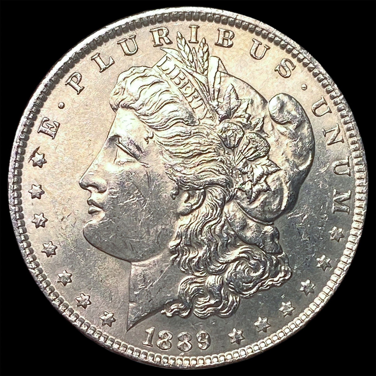 1889 Morgan Silver Dollar UNCIRCULATED: 1889 Morgan Silver Dollar UNCIRCULATED