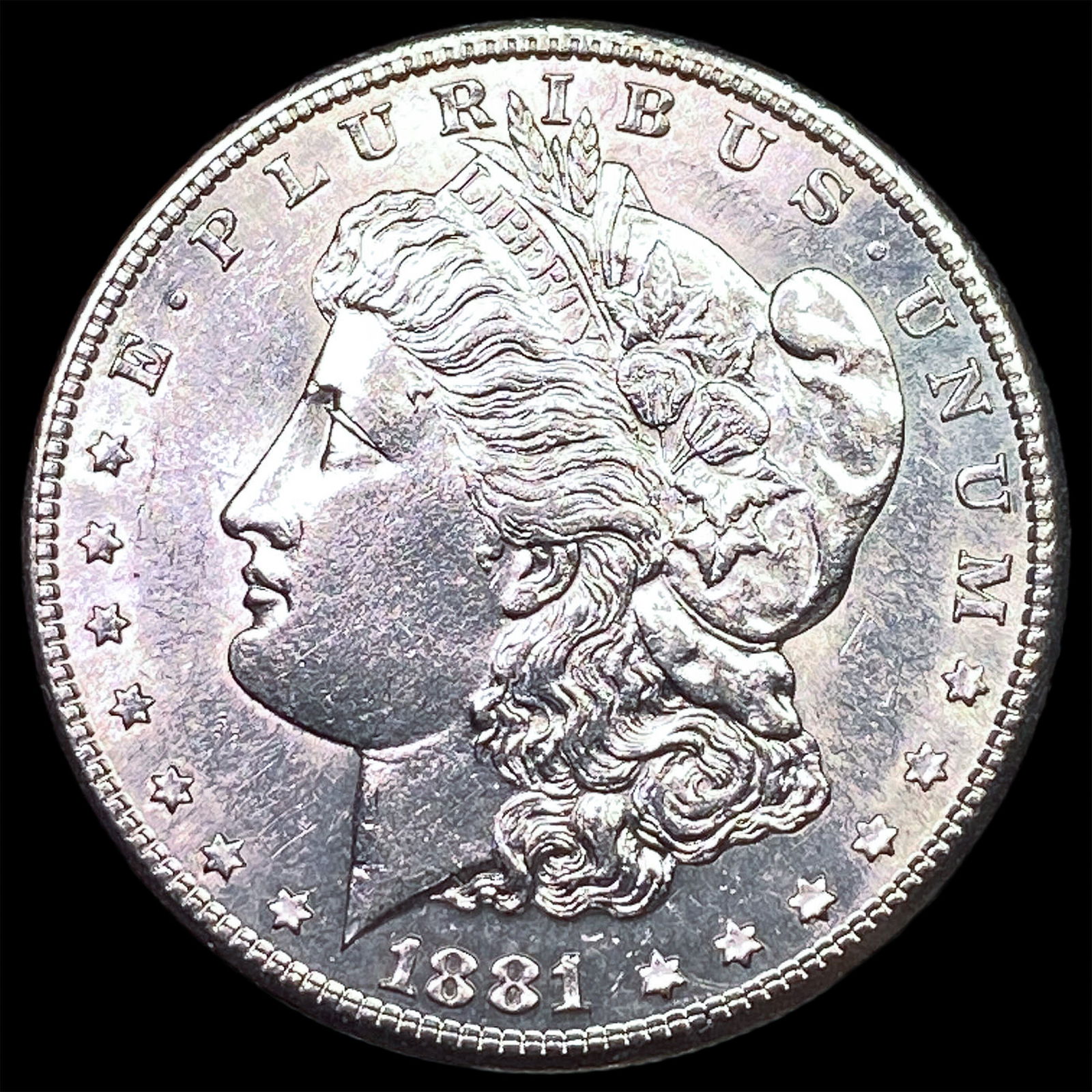1881-S Silver Morgan Dollar UNCIRCULATED: 1881-S Silver Morgan Dollar UNCIRCULATED