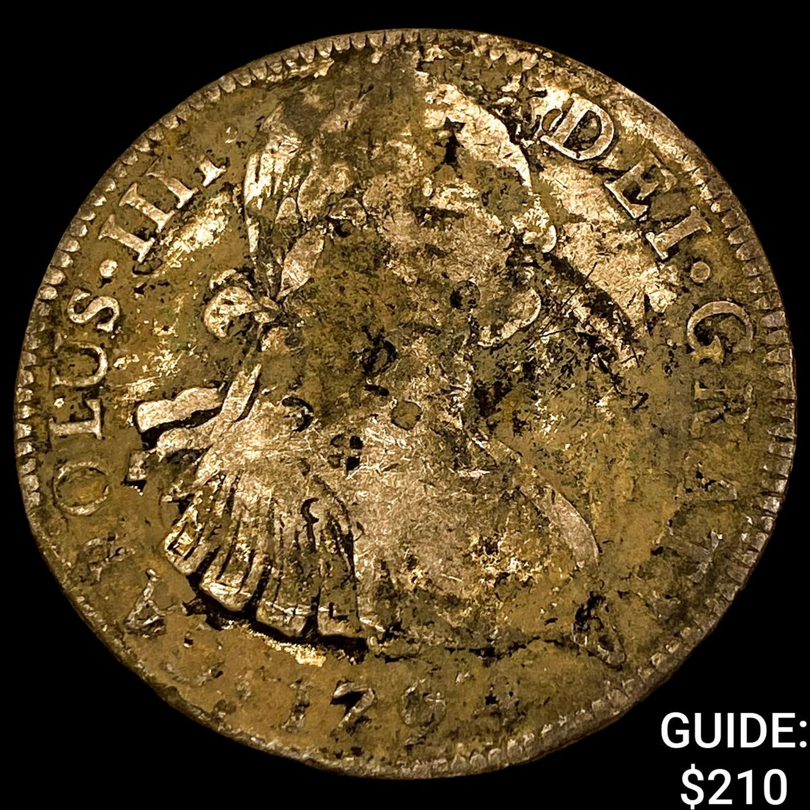 1794 Mexico Silver 8 Reales Chopmarked NEARLY UNCIRCULATED: 1794 Mexico Silver 8 Reales Chopmarked NEARLY UNCIRCULATED