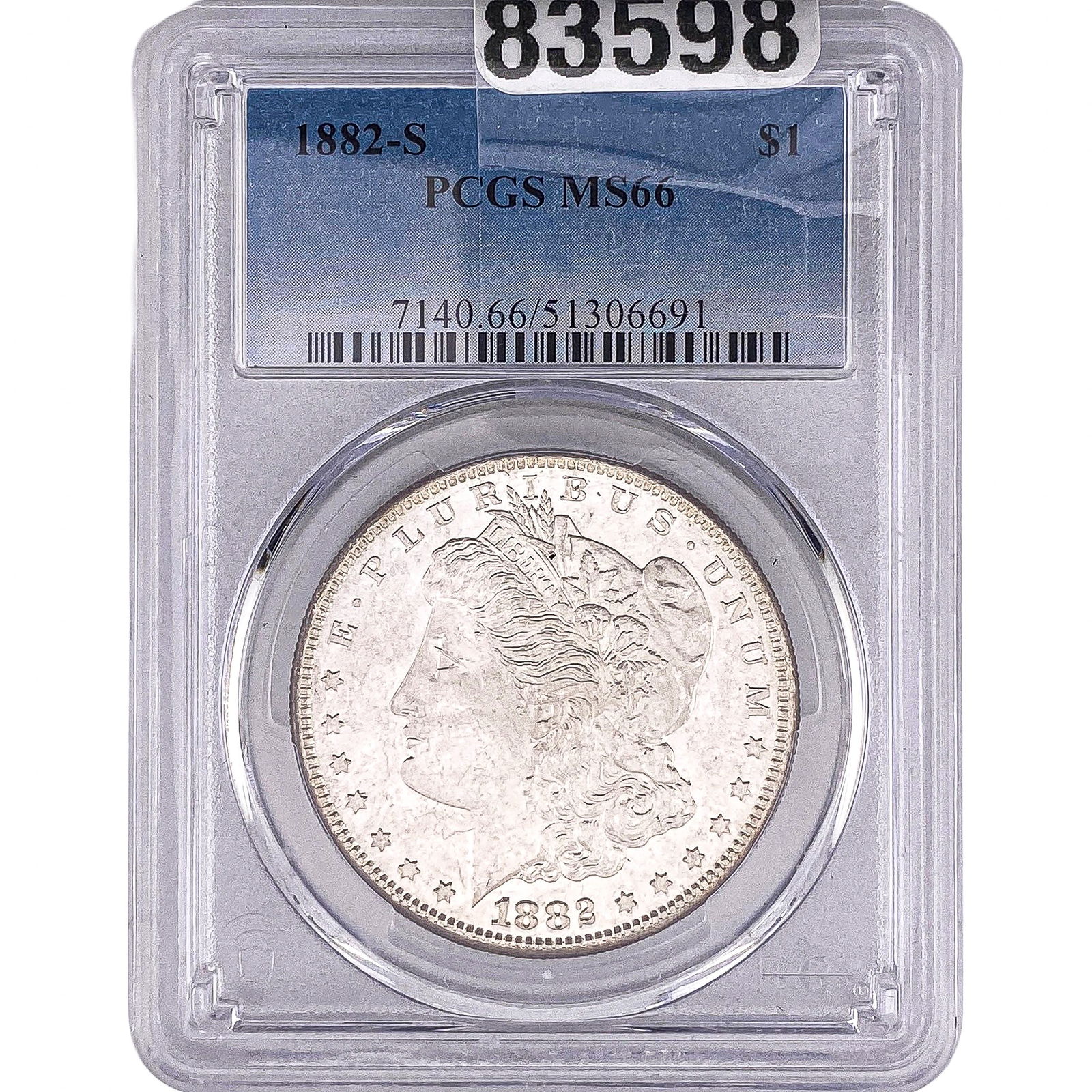 1882-S Morgan Silver Dollar PCGS MS66 (1 of 2)