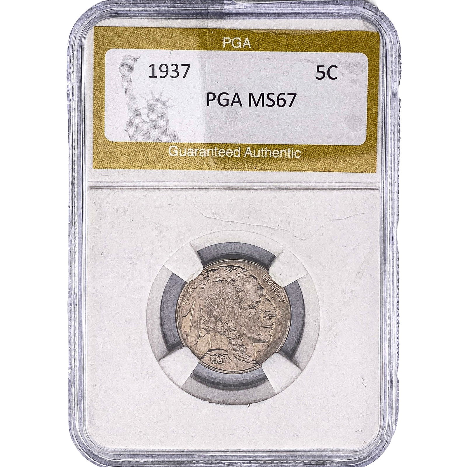 1937 Buffalo Nickel PGA MS67 (1 of 2)