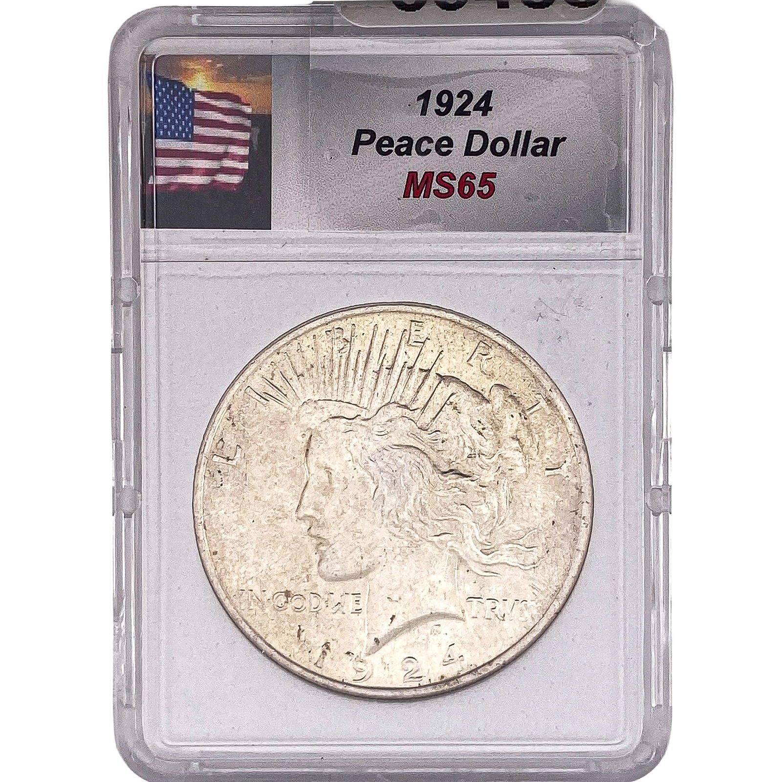 1924 Silver Peace Dollar MS65: 1924 Silver Peace Dollar MS65