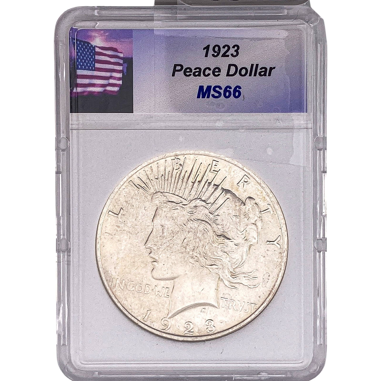 1923 Silver Peace Dollar MS66 (1 of 2)