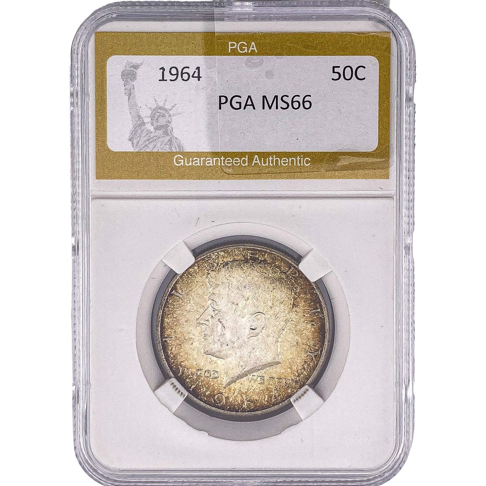 1964 Kennedy Half Dollar PGA MS66 (1 of 2)