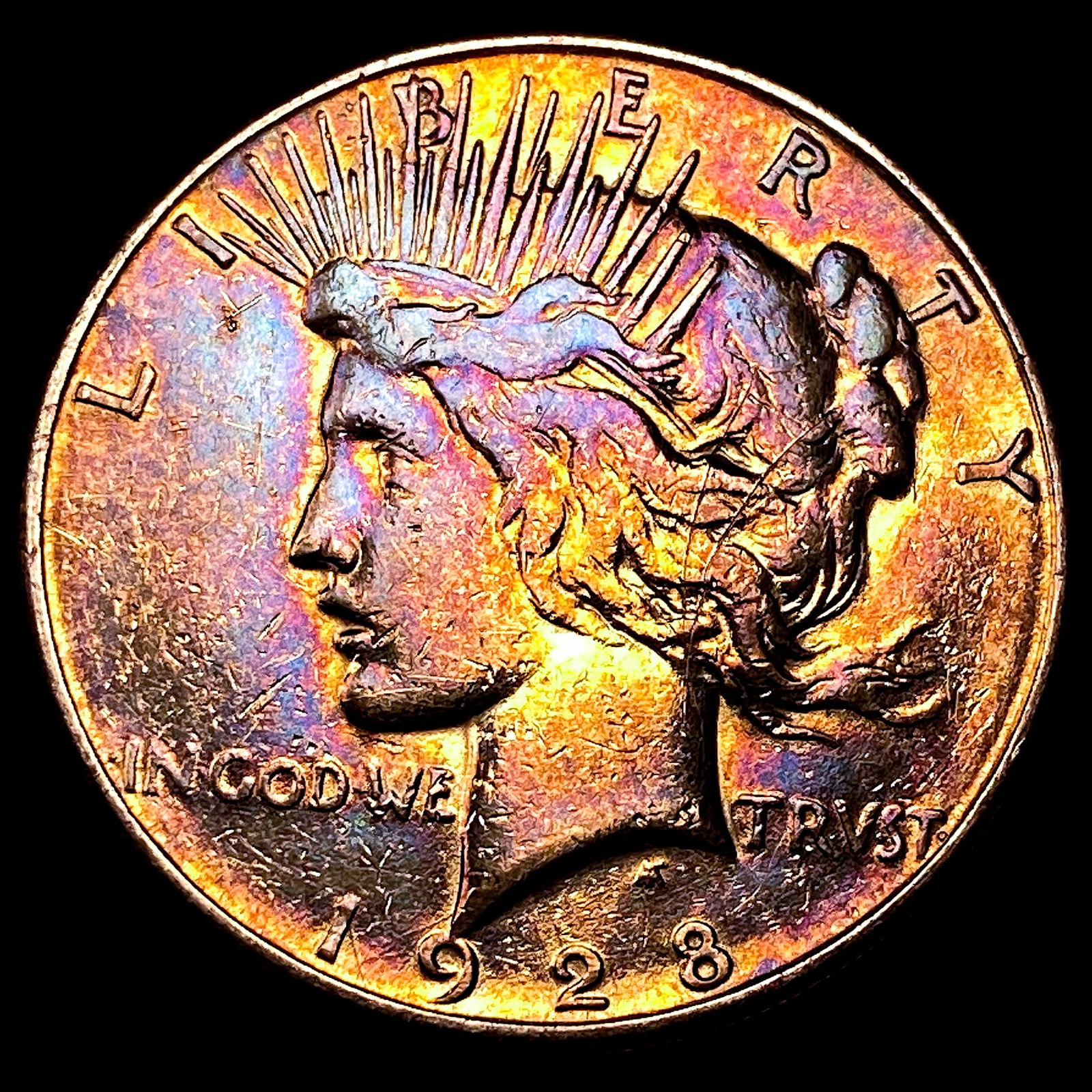 1928 Silver Peace Dollar HIGH GRADE (1 of 2)