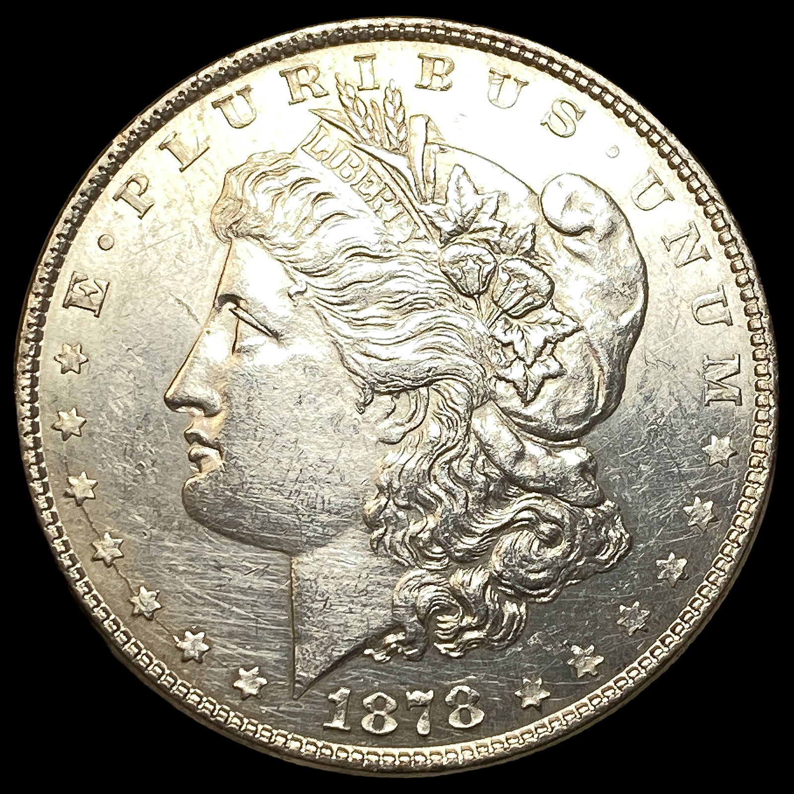 1878 Silver Morgan Dollar UNCIRCULATED: 1878 Silver Morgan Dollar UNCIRCULATED