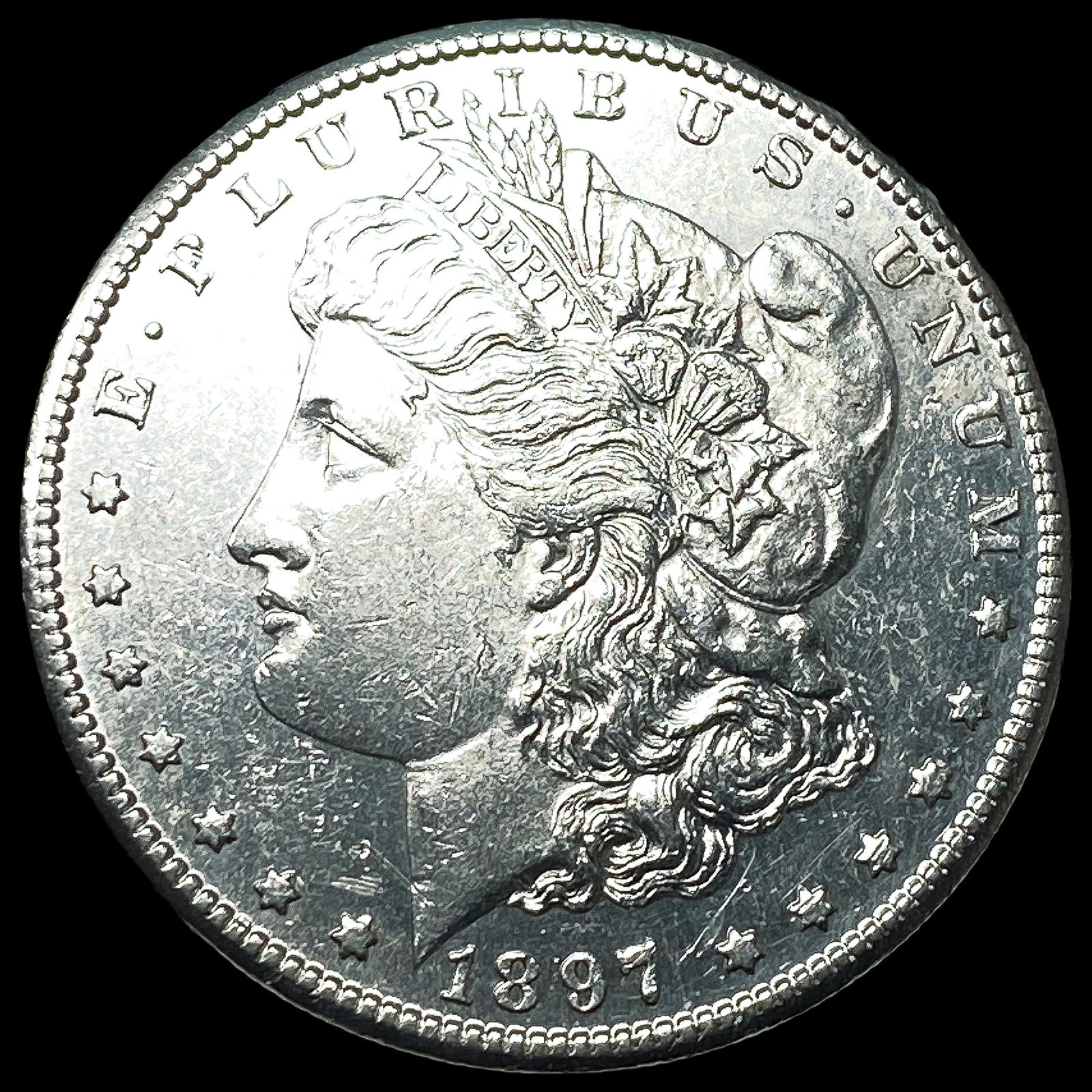 1897-S Silver Morgan Dollar UNCIRCULATED: 1897-S Silver Morgan Dollar UNCIRCULATED