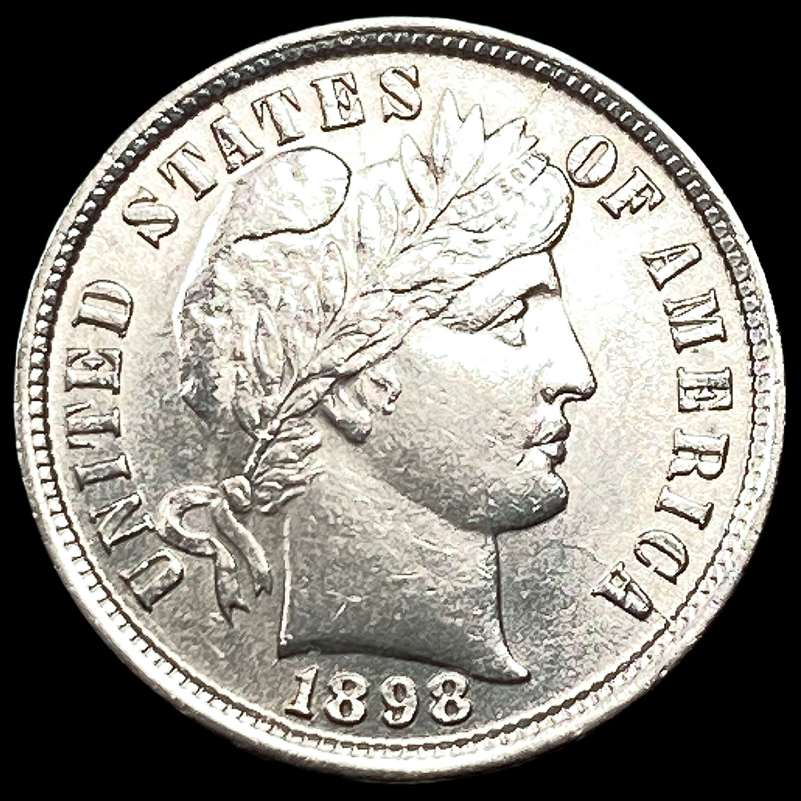 1898 Barber Dime UNCIRCULATED: 1898 Barber Dime UNCIRCULATED
