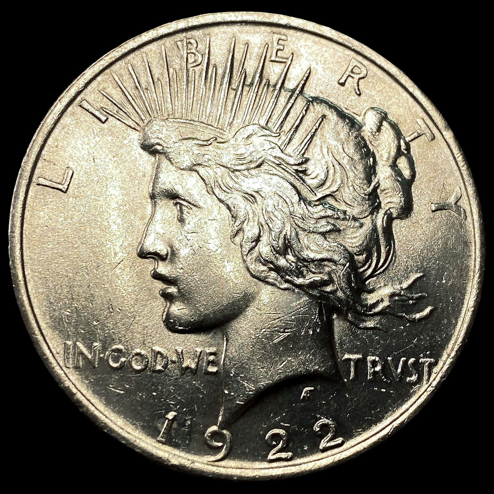 1922 Silver Peace Dollar UNCIRCULATED: 1922 Silver Peace Dollar UNCIRCULATED