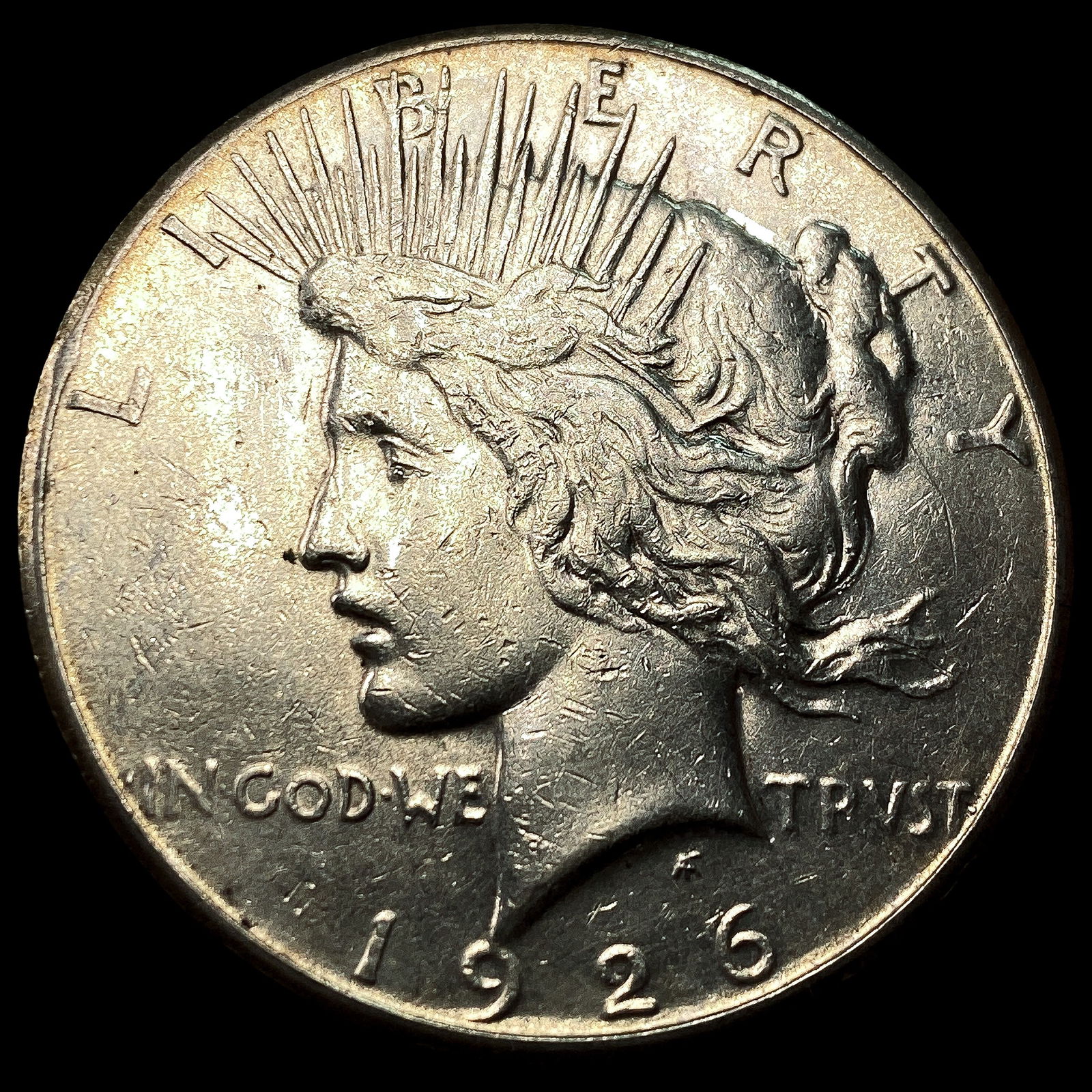 1926-S Silver Peace Dollar CLOSELY UNCIRCULATED (1 of 2)