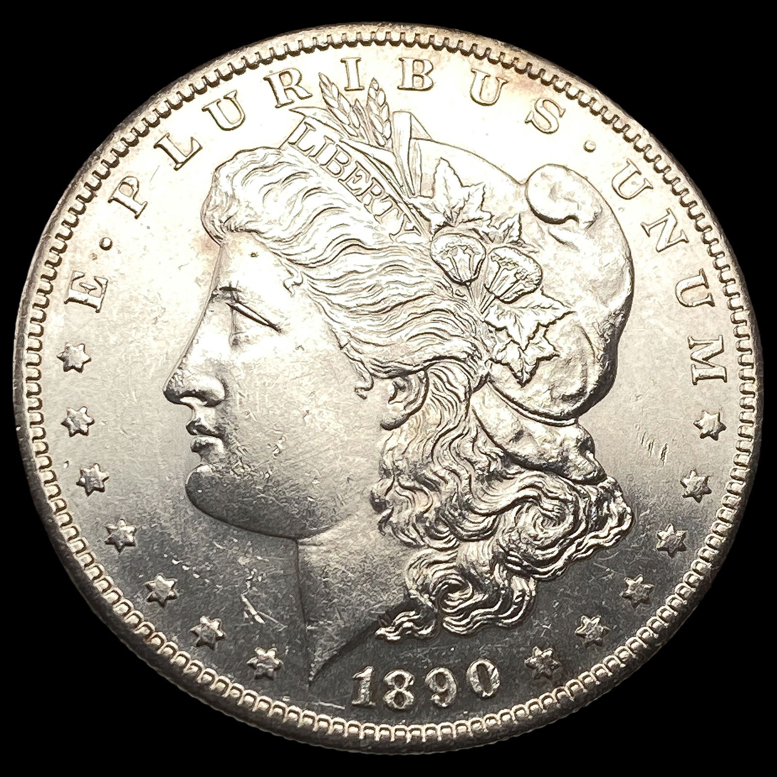 1890 Morgan Silver Dollar UNCIRCULATED: 1890 Morgan Silver Dollar UNCIRCULATED