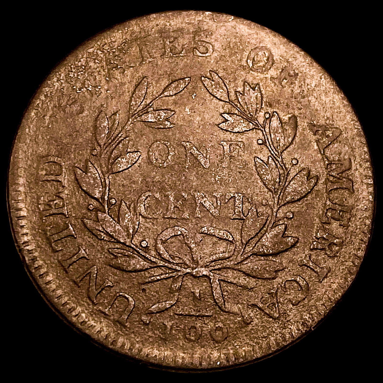 1798 Draped Bust Large Cent LIGHTLY CIRCULATED - 2