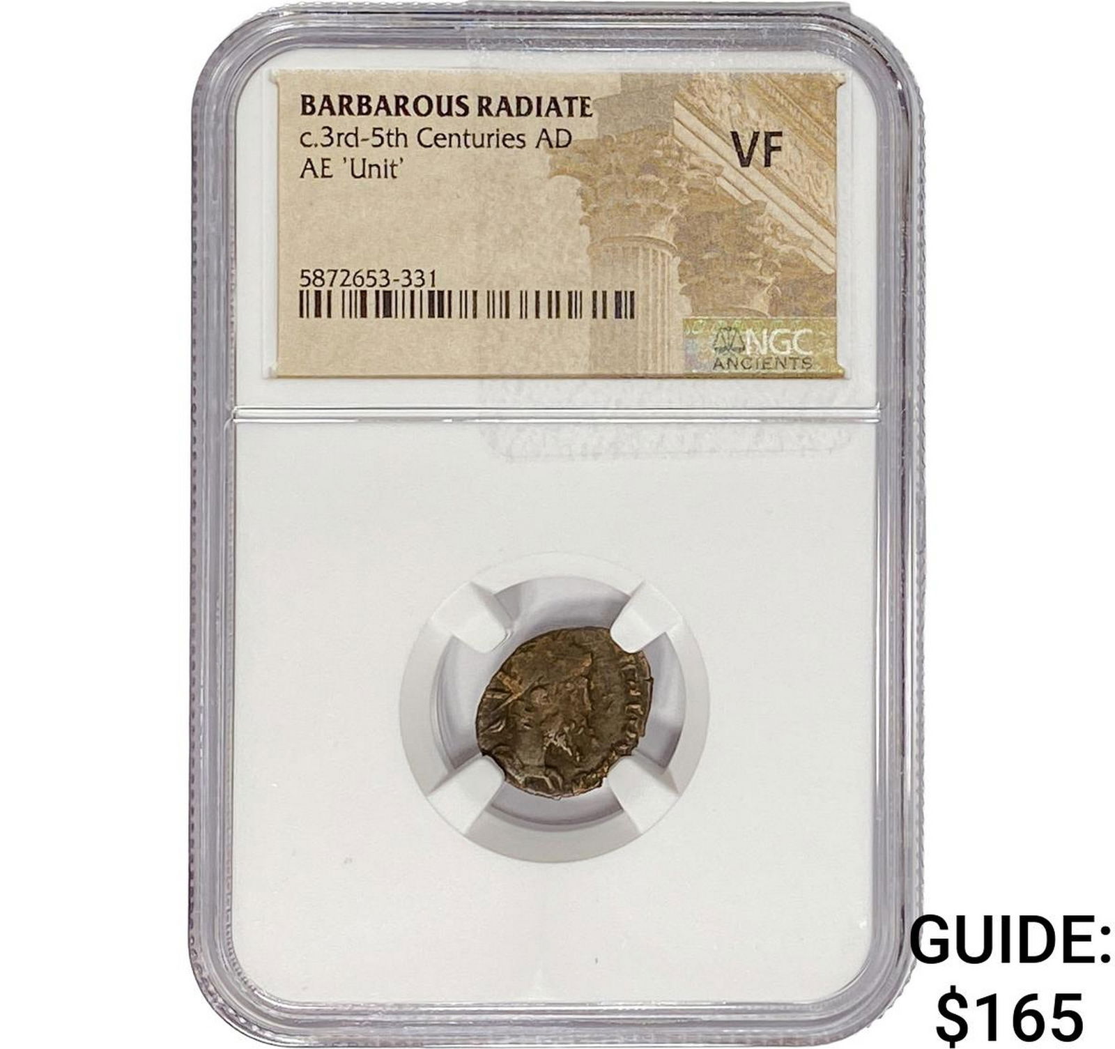 Barbarous Radiate c.3rd-5th Cent. Bronze 'Unit': Barbarous Radiate c.3rd-5th Cent. Bronze 'Unit'