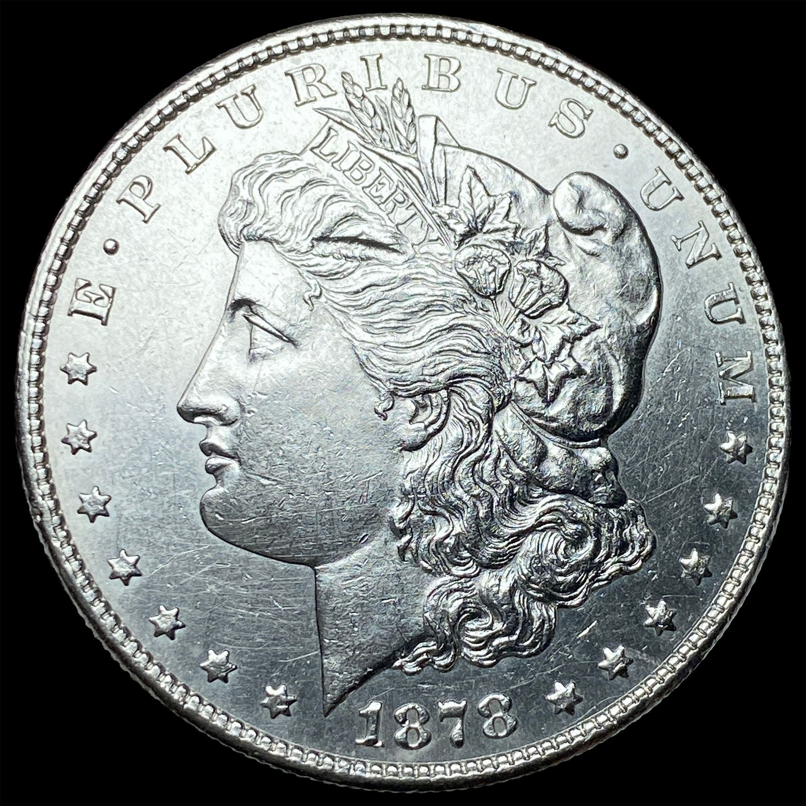 1878-S Silver Morgan Dollar UNCIRCULATED: 1878-S Silver Morgan Dollar UNCIRCULATED