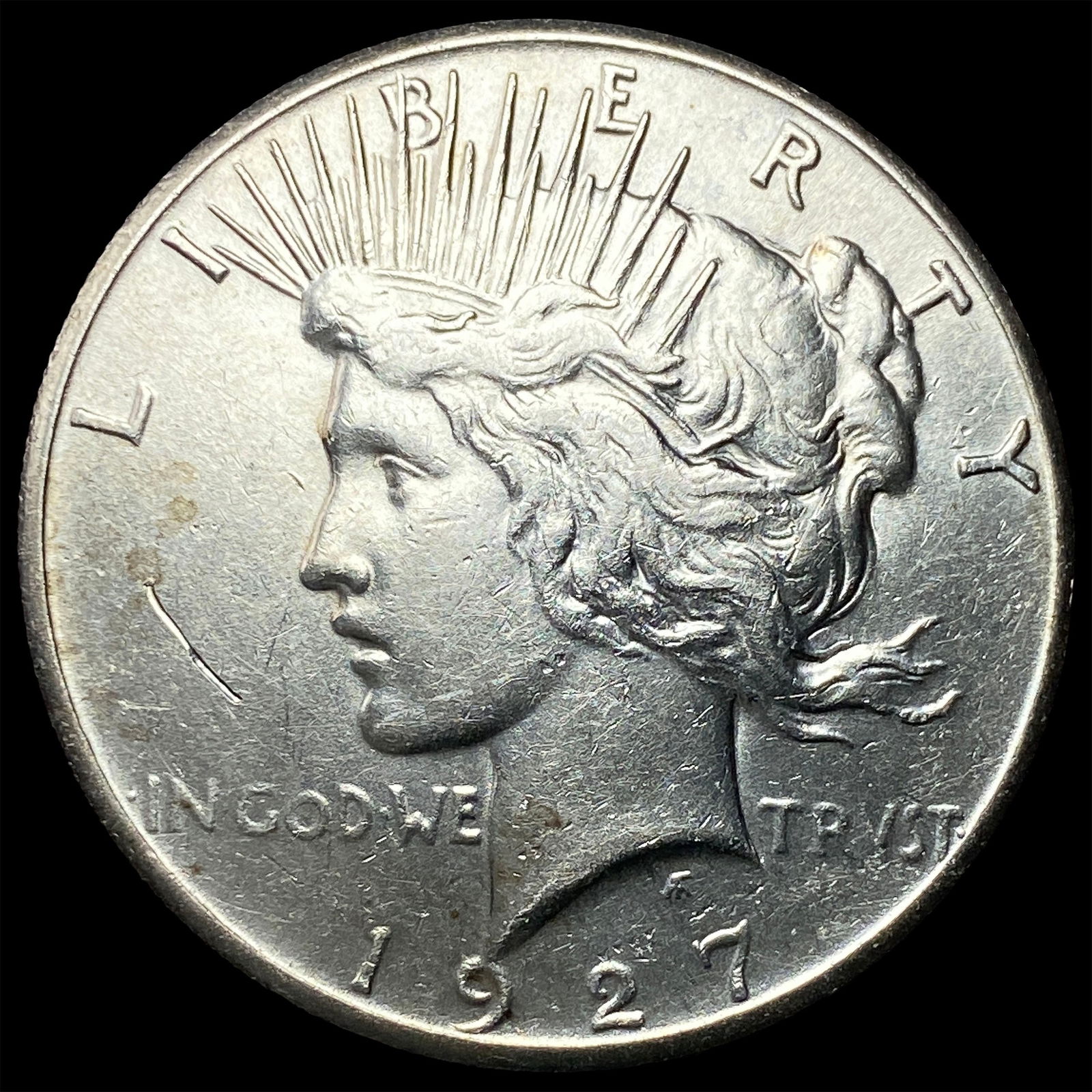 1927 Peace Silver Dollar UNCIRCULATED (1 of 2)