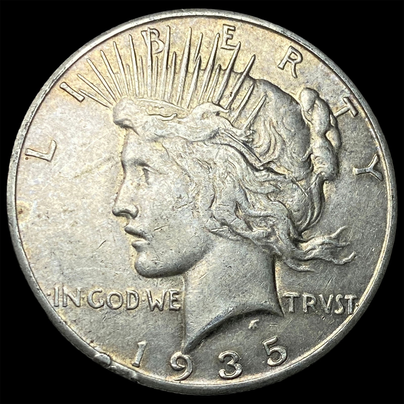 1935-S Silver Peace Dollar HIGH GRADE: 1935-S Silver Peace Dollar HIGH GRADE