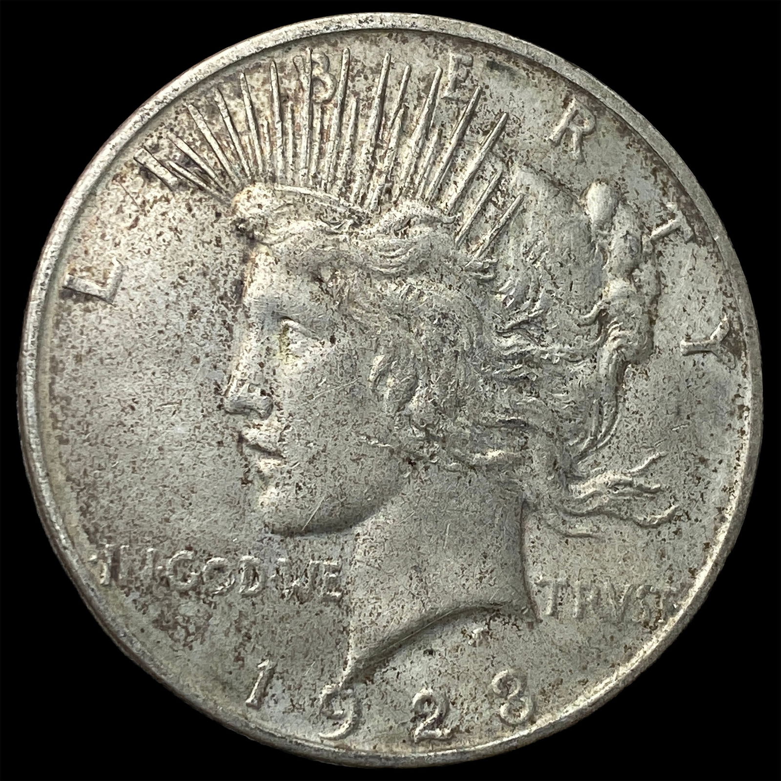 1923 Silver Peace Dollar NEARLY UNCIRCULATED: 1923 Silver Peace Dollar NEARLY UNCIRCULATED