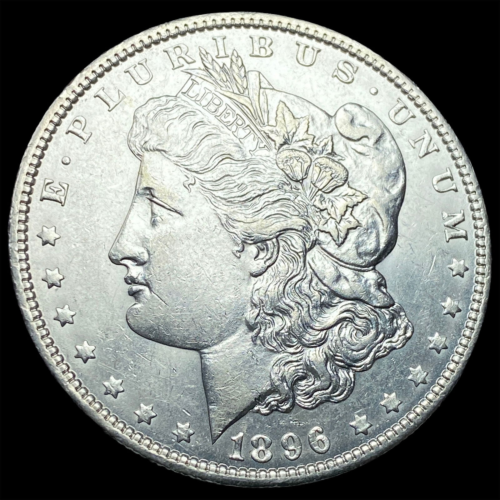 1896-S Silver Morgan Dollar CHOICE AU (1 of 2)