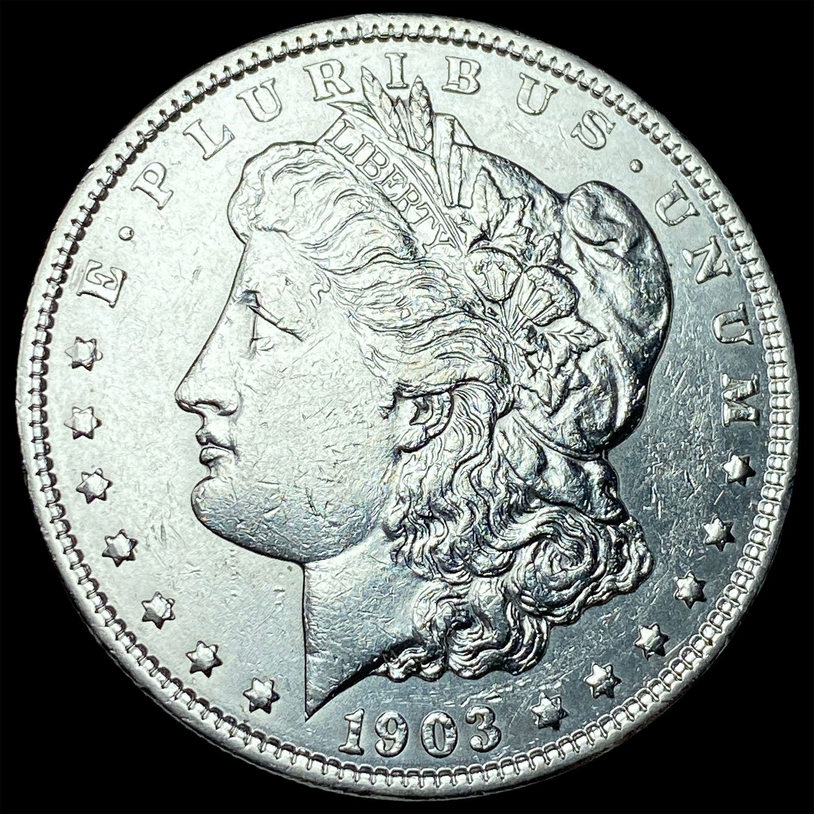 1903 Morgan Silver Dollar CLOSELY UNCIRCULATED: 1903 Morgan Silver Dollar CLOSELY UNCIRCULATED