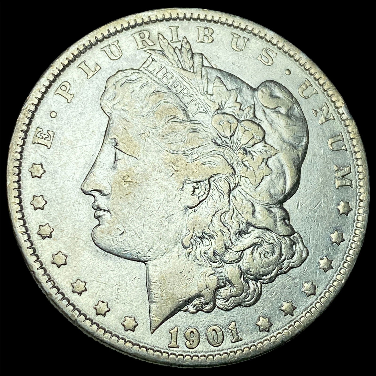 1901 Morgan Silver Dollar CLOSELY UNCIRCULATED (1 of 2)