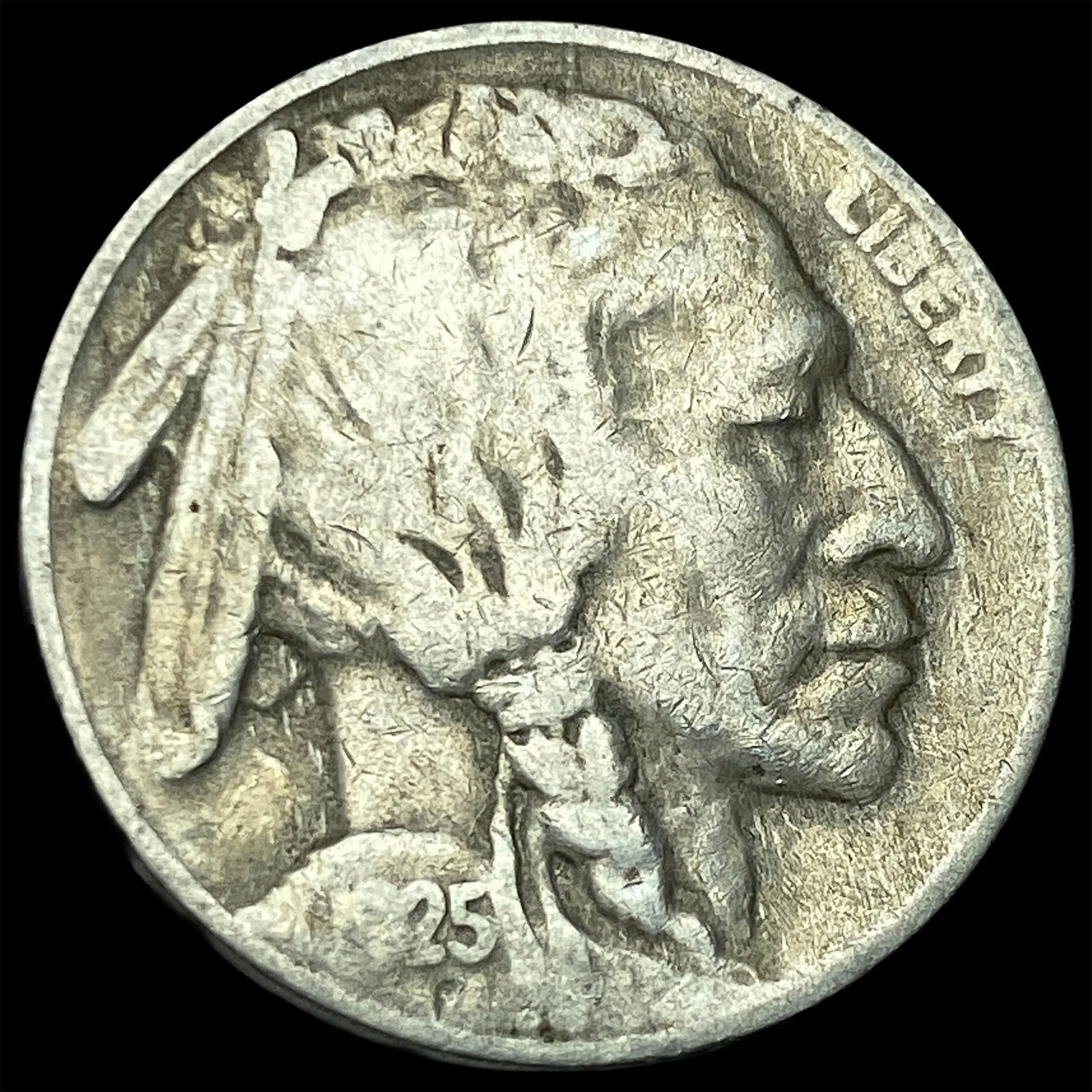 1925-S Buffalo Nickel LIGHTLY CIRCULATED (1 of 2)