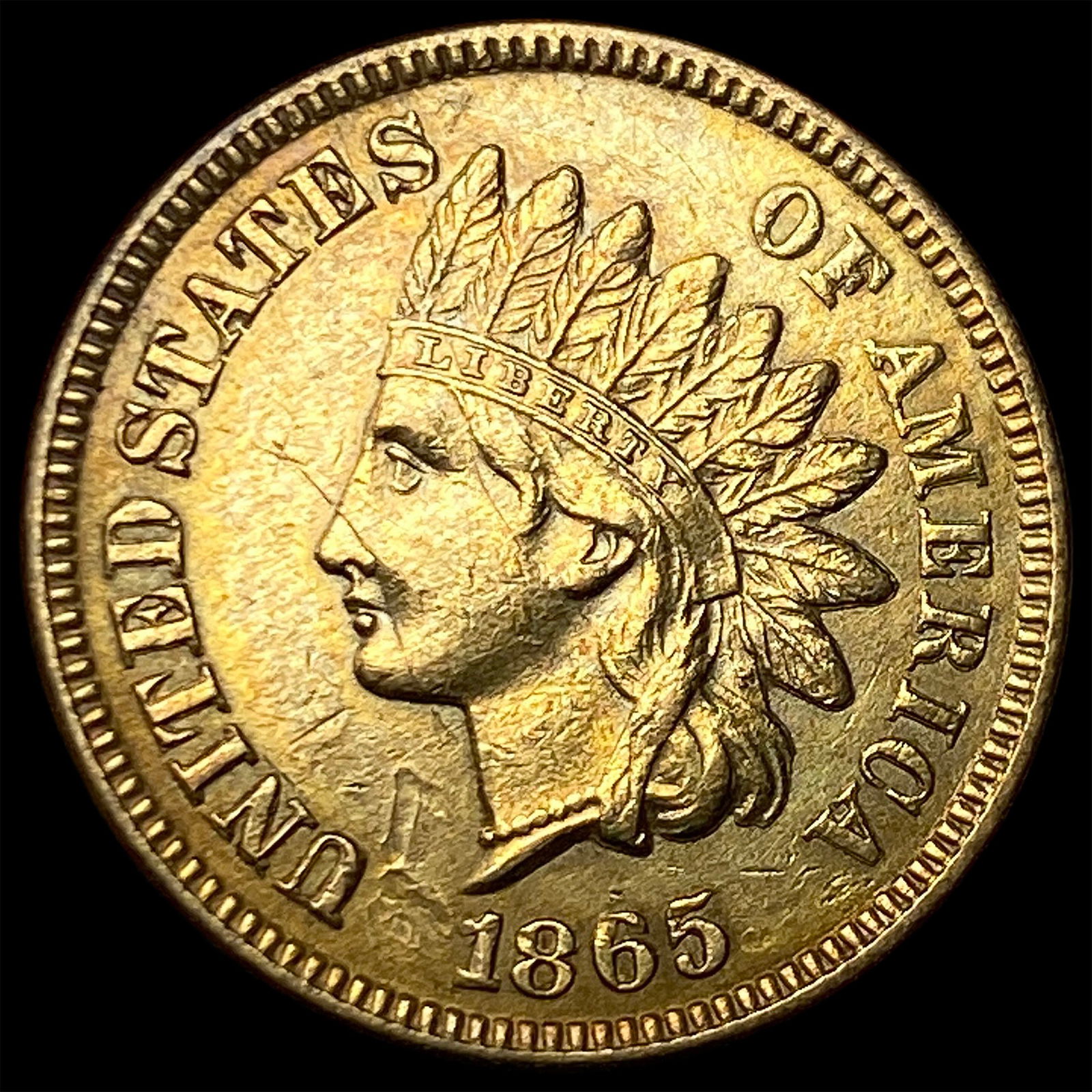 1865 Indian Head Cent UNCIRCULATED (1 of 2)
