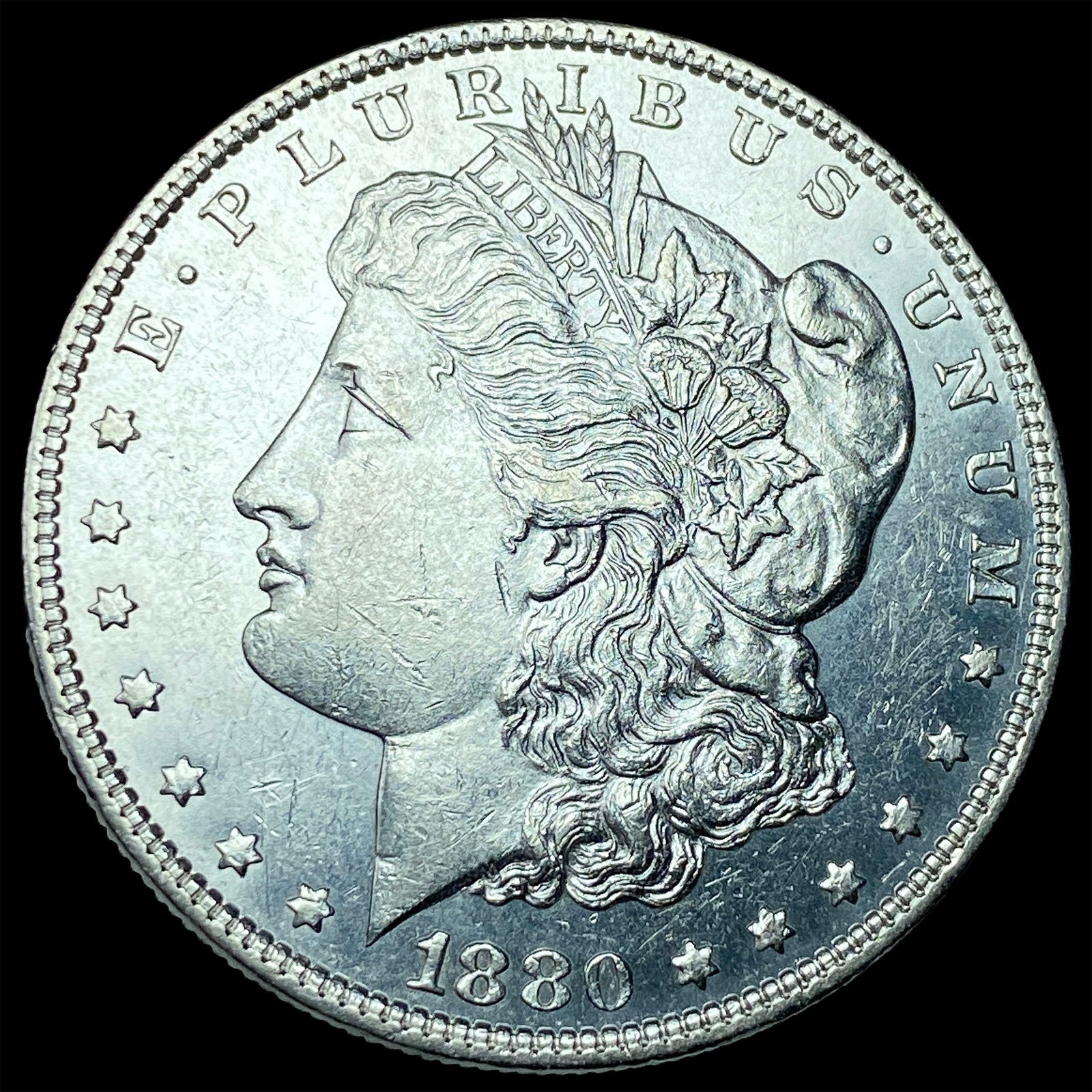 1880 Morgan Silver Dollar UNCIRCULATED: 1880 Morgan Silver Dollar UNCIRCULATED