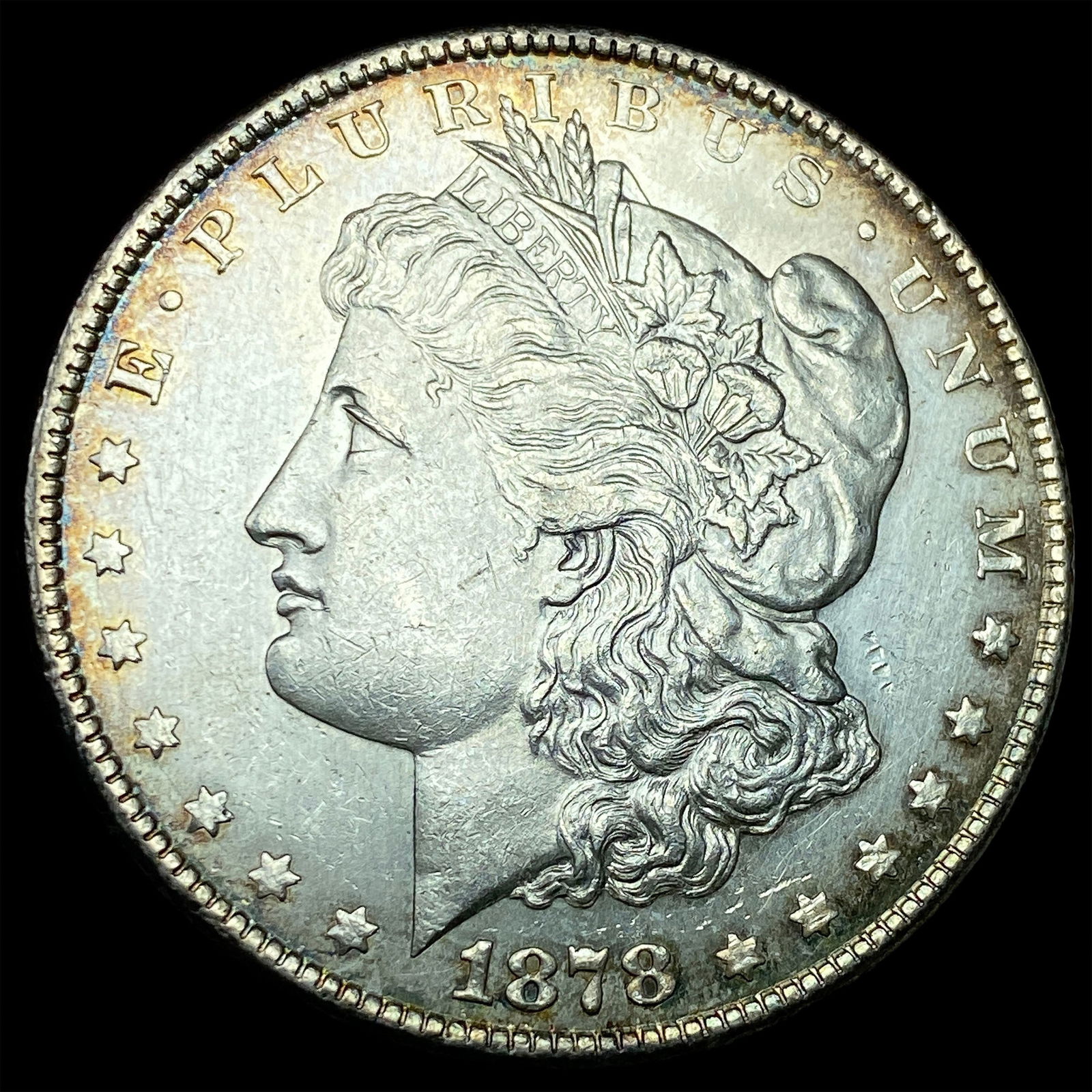 1878 Silver Morgan Dollar CLOSELY UNCIRCULATED (1 of 2)