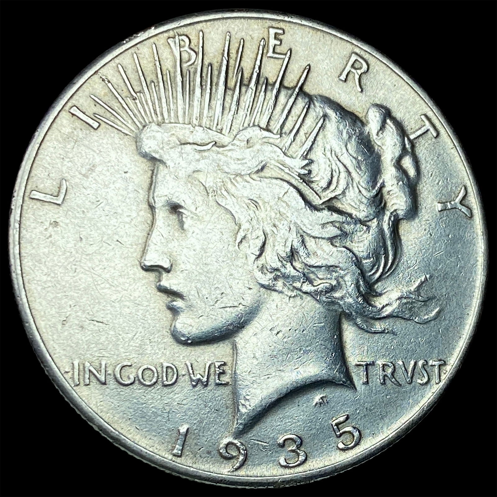 1935 Silver Peace Dollar HIGH GRADE (1 of 2)