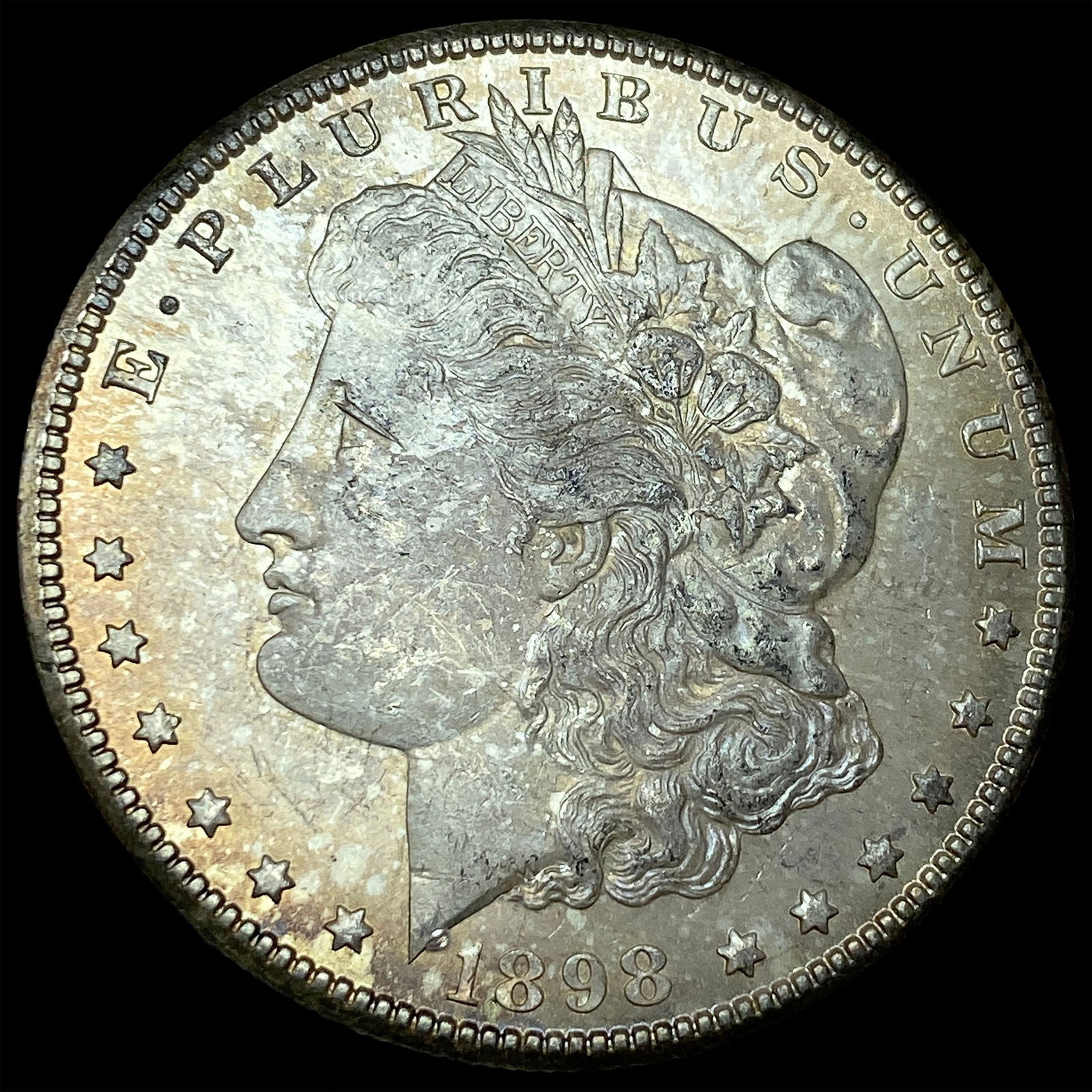 1898-O Silver Morgan Dollar CHOICE BU: 1898-O Silver Morgan Dollar CHOICE BU