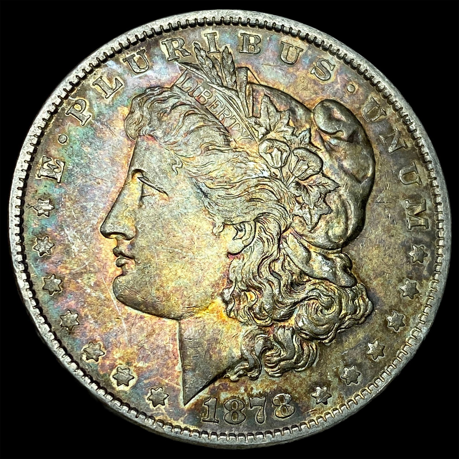 1878-S Silver Morgan Dollar CLOSELY UNCIRCULATED (1 of 2)